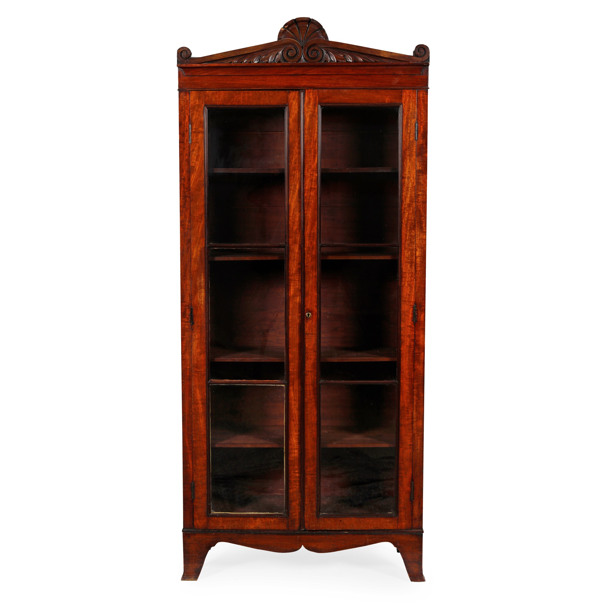 LATE REGENCY MAHOGANY BOOKCASE