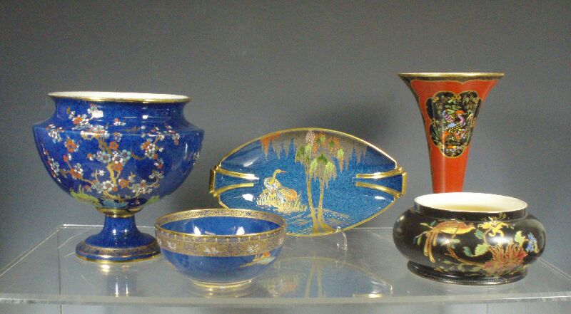 A collection of Carlton ware