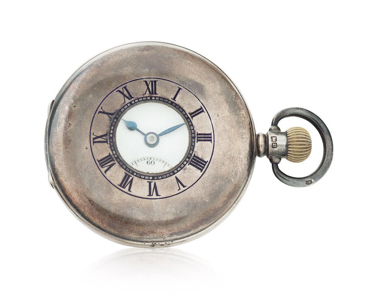 EDWARD, PRINCE of WALES INTEREST - a silver cased pocket watch and letter