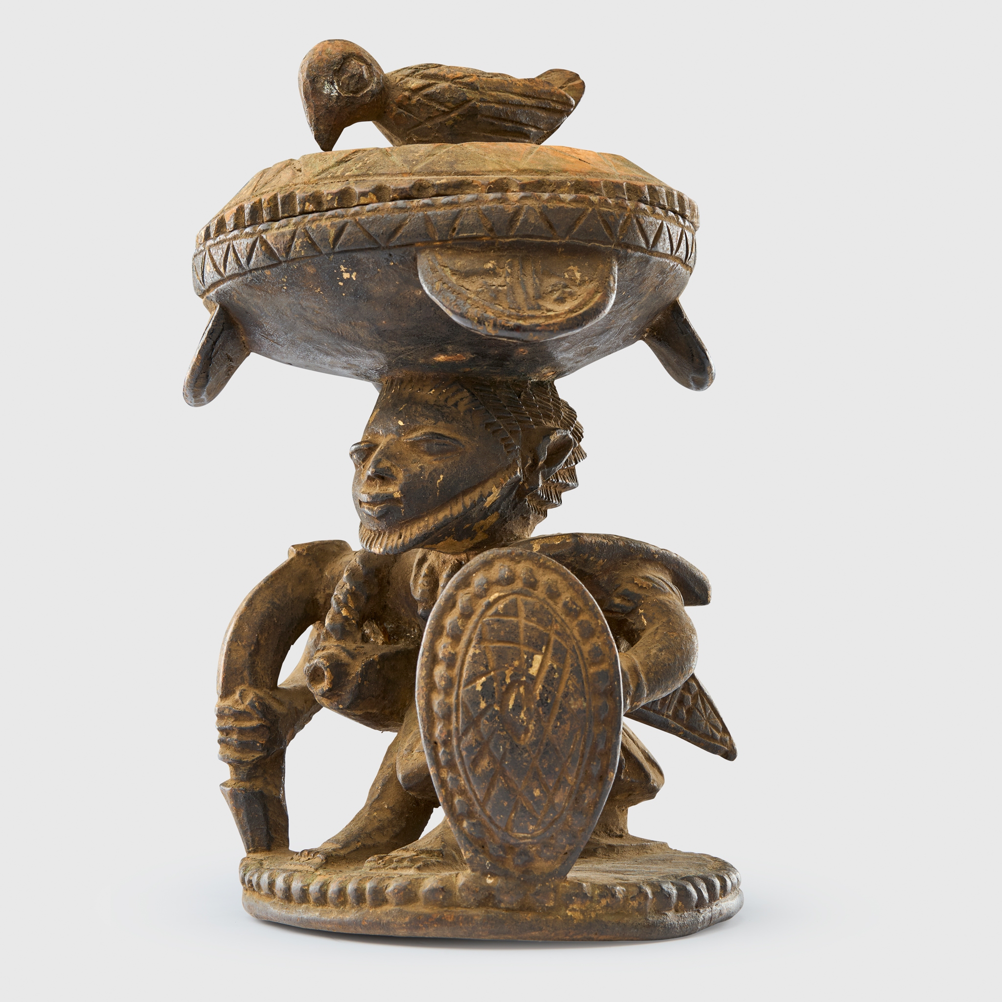 YORUBA DIVINATION BOWL