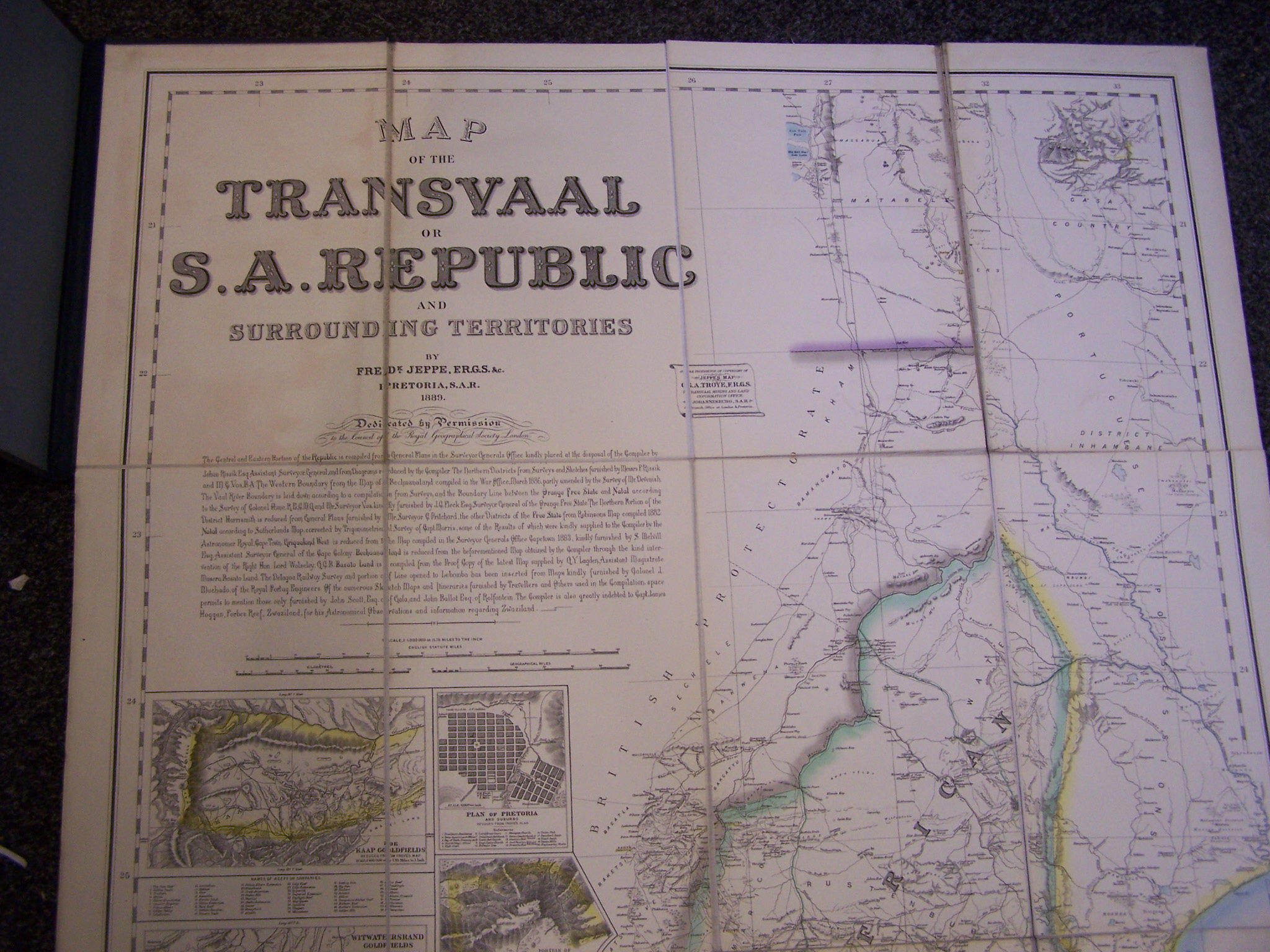 South Africa--Transvaal goldfields