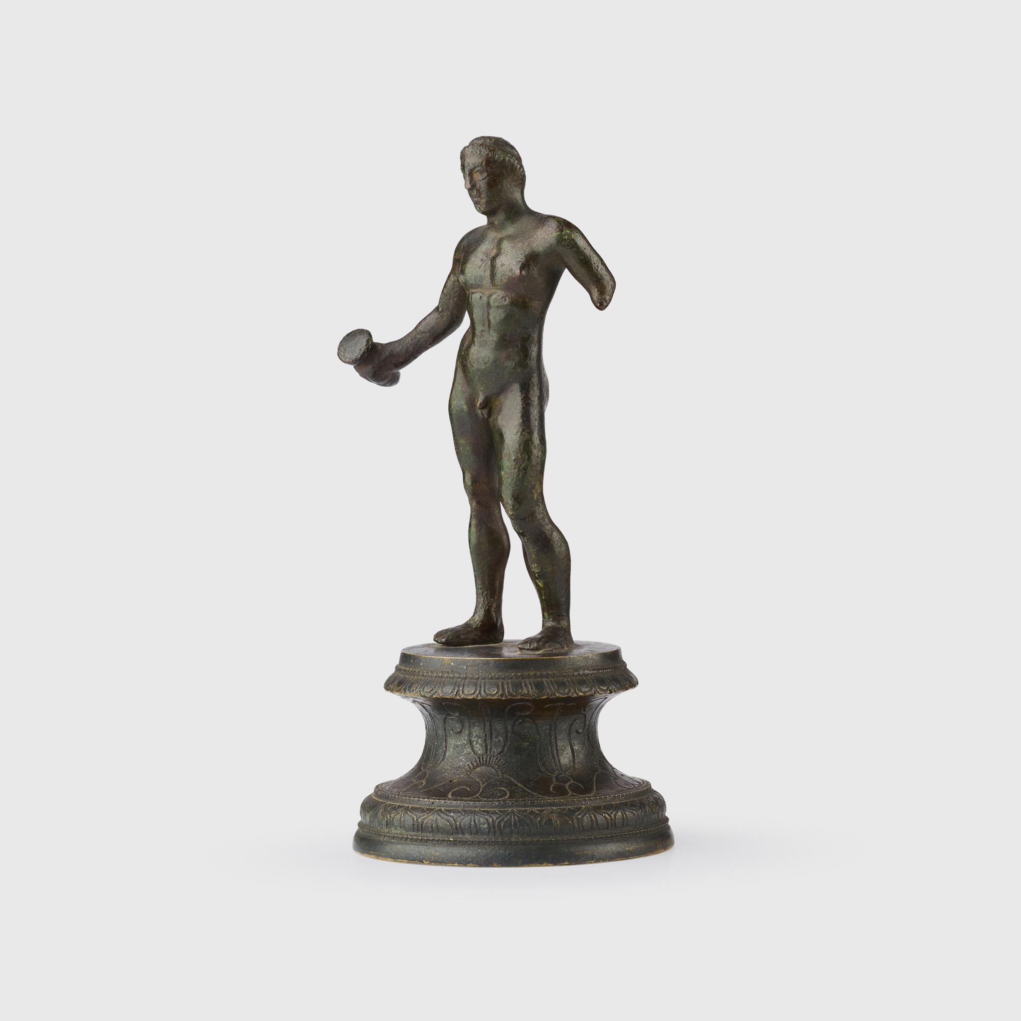 ETRUSCAN BRONZE FIGURE OF HERCULES
