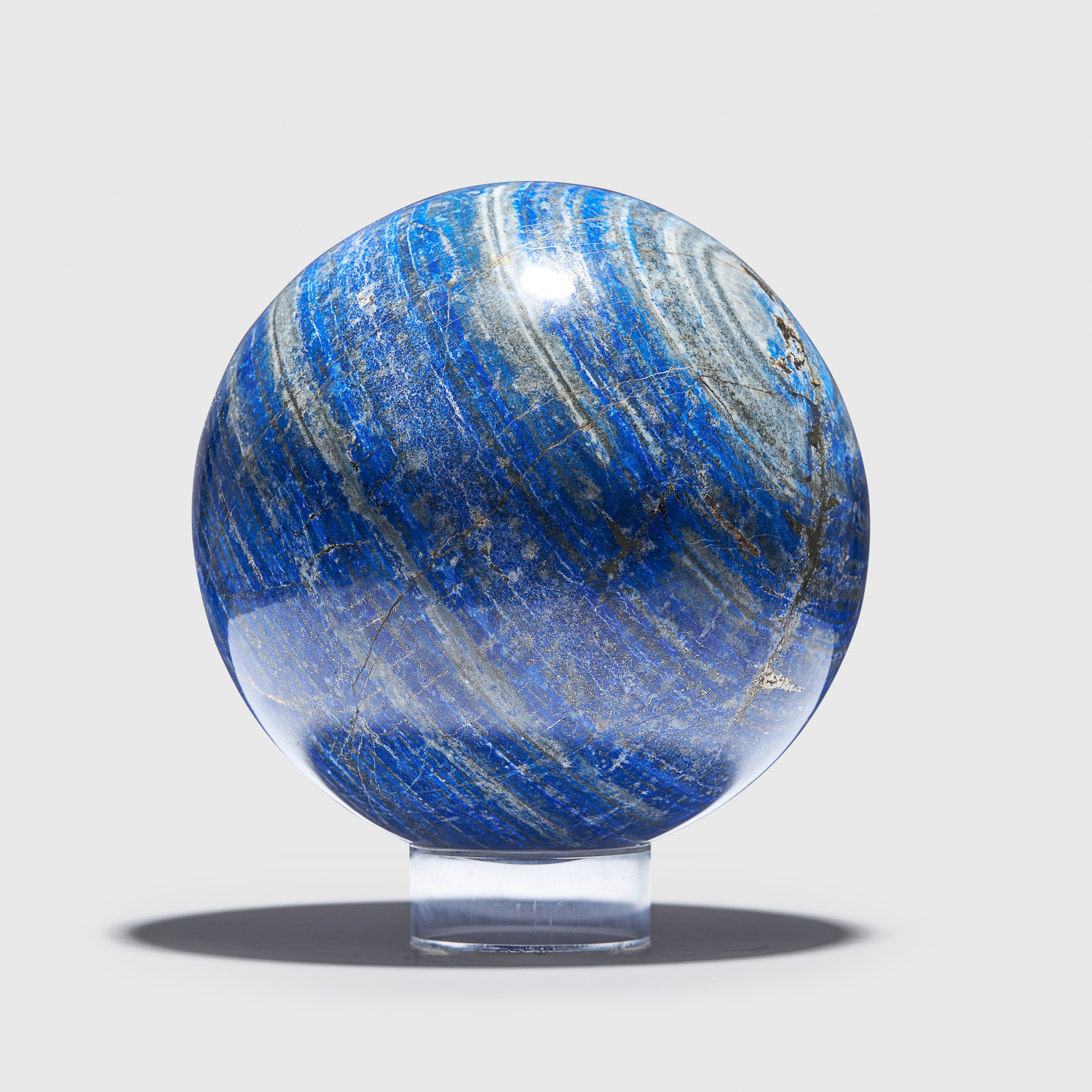 LARGE LAPIS LAZULI SPHERE