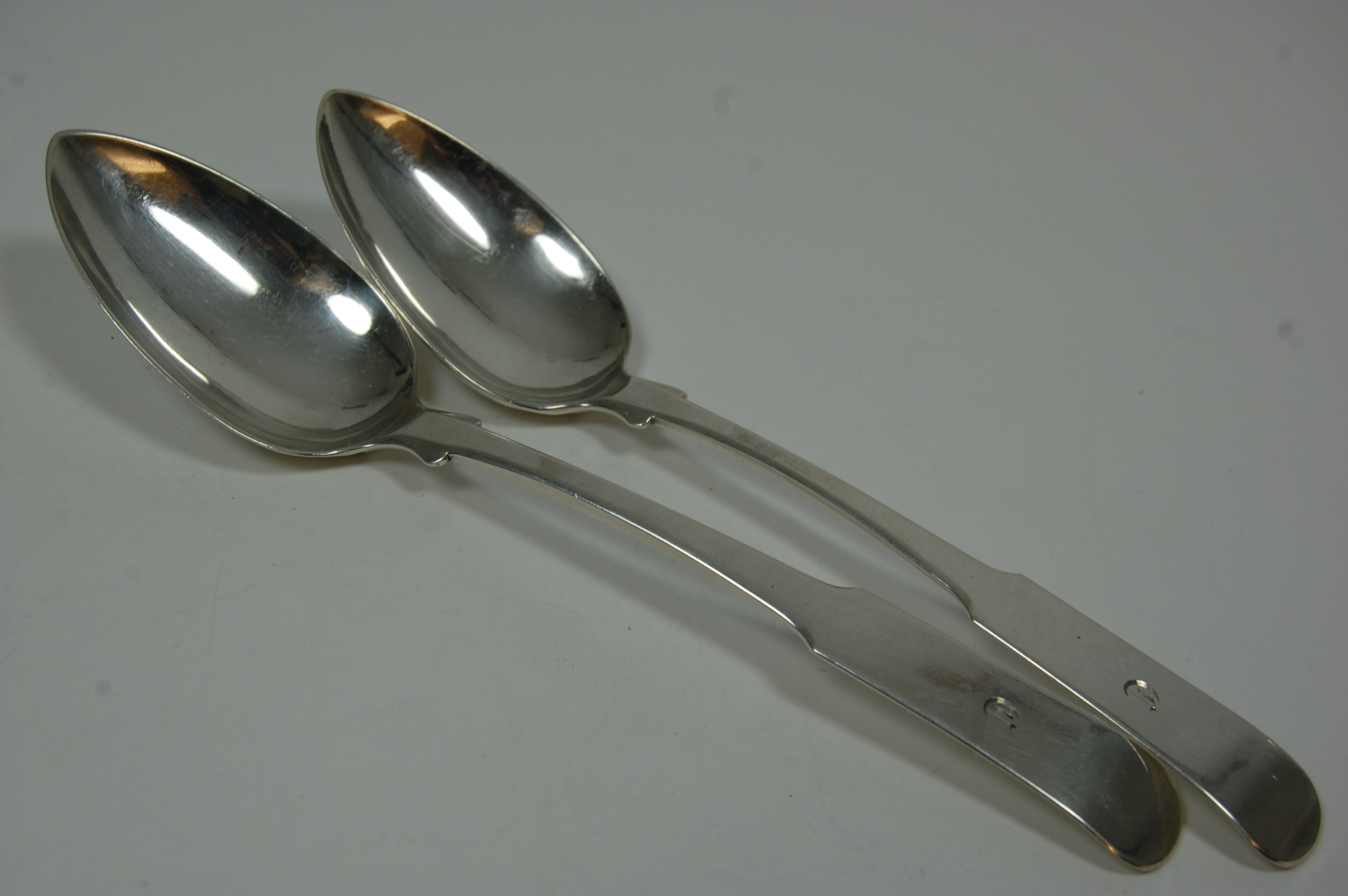 Banff - a set of six Scottish provincial tablespoons