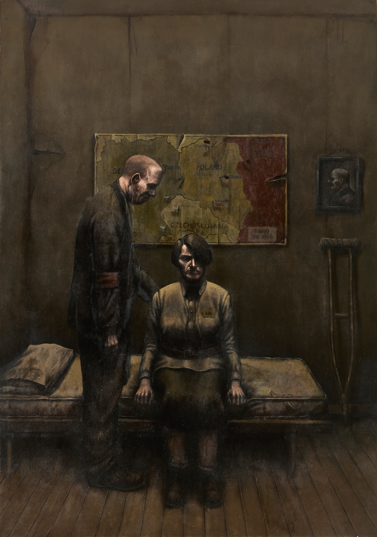 KEN CURRIE R.S.A. (SCOTTISH 1960-)
