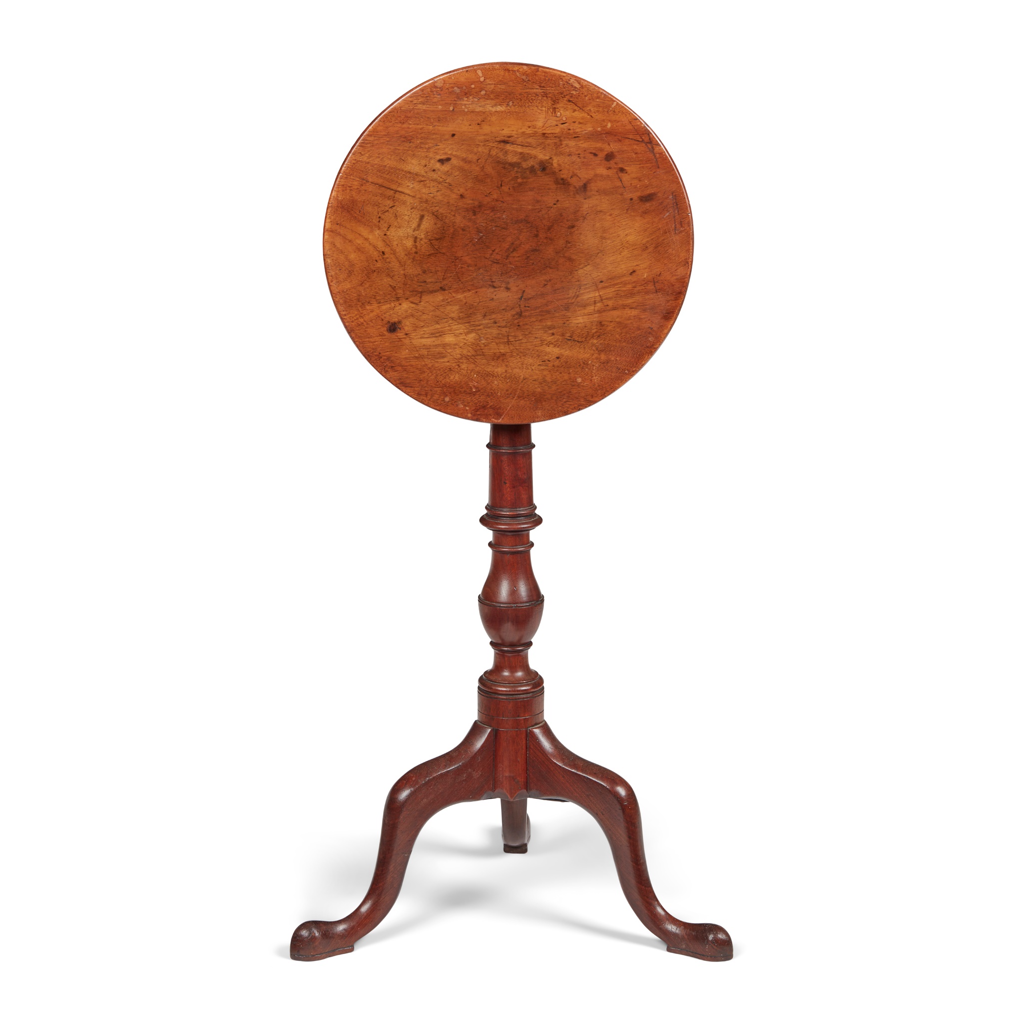 GEORGE III MAHOGANY WINE TABLE