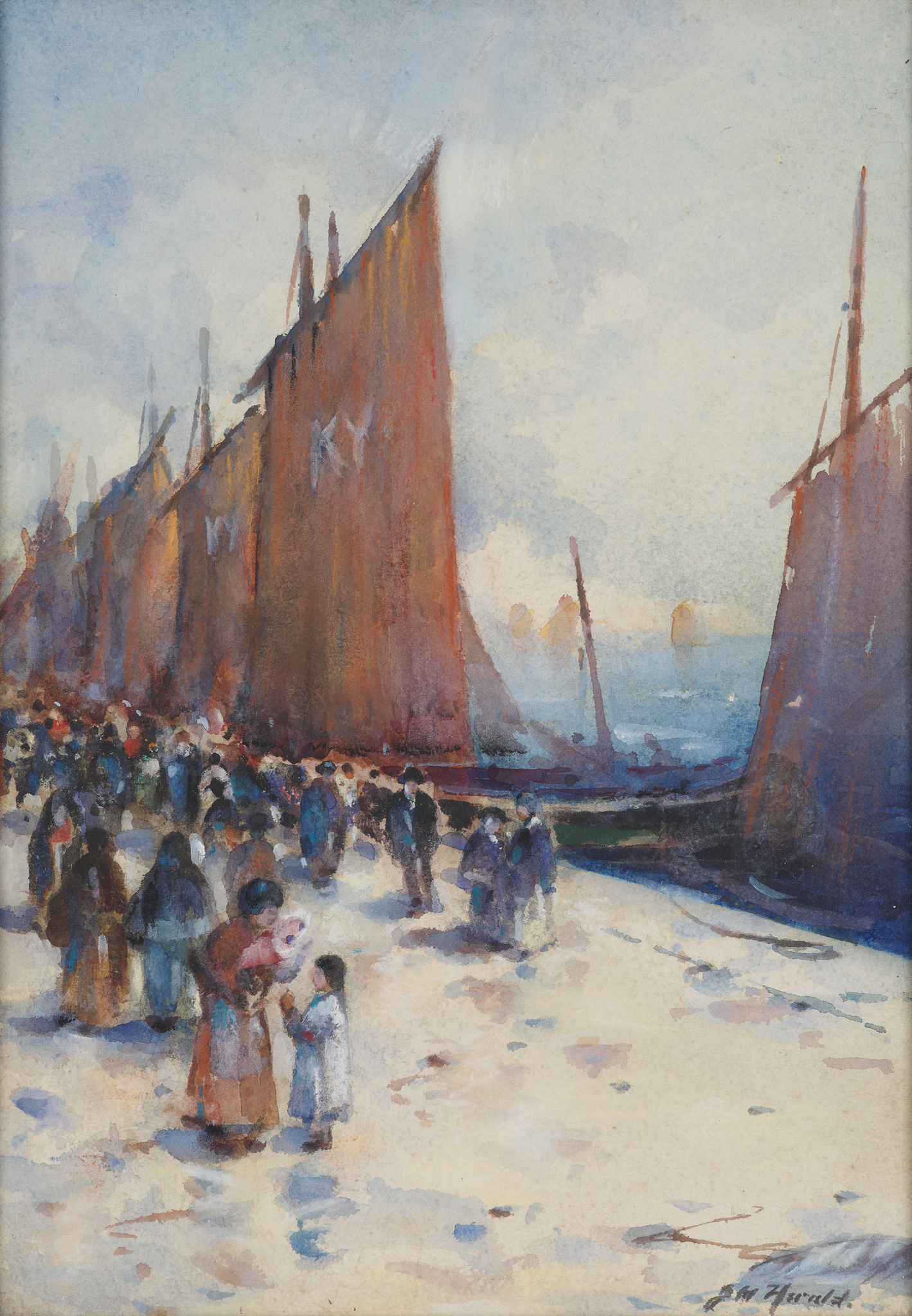 JAMES WATTERSON HERALD (SCOTTISH 1859-1914)