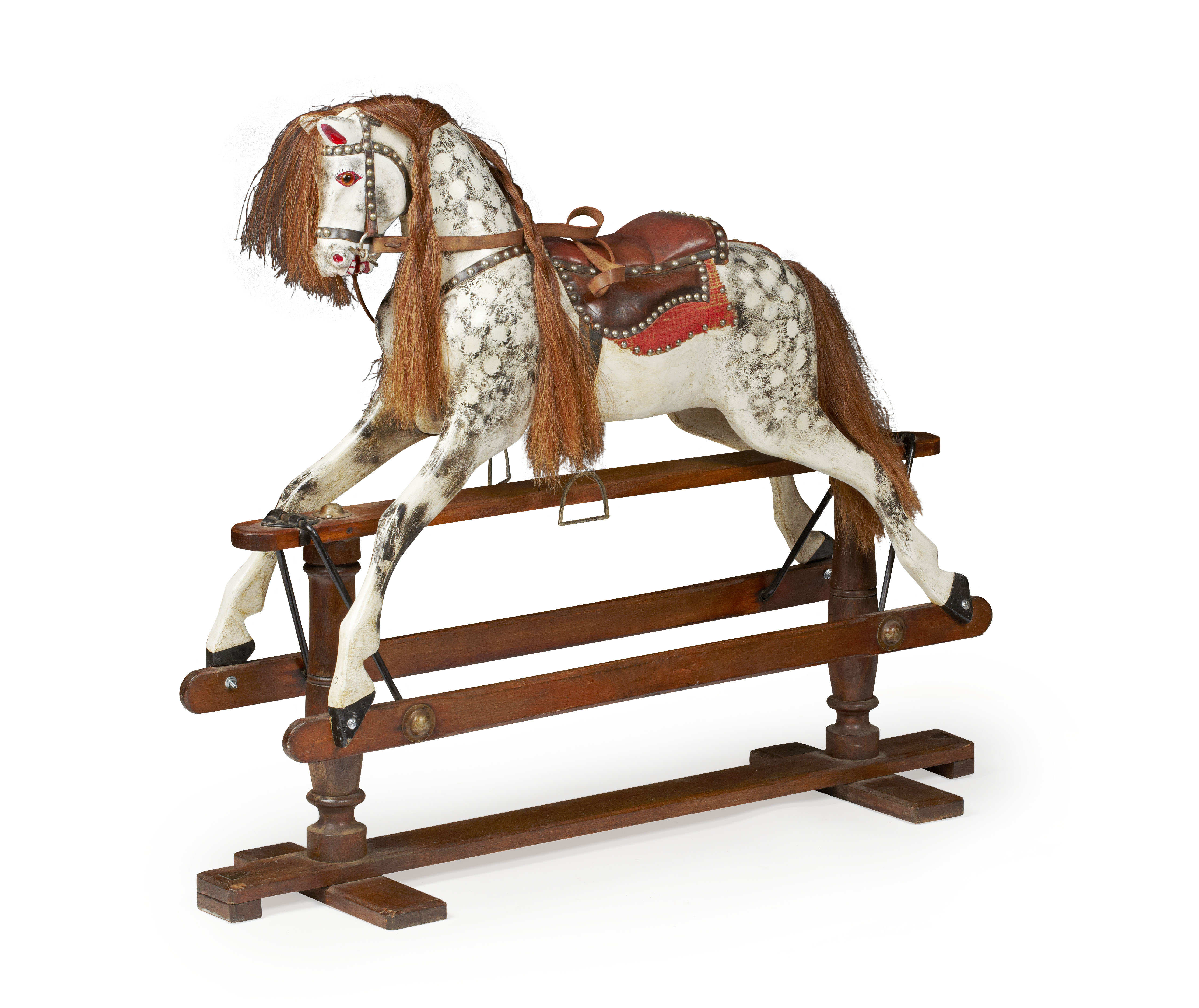 LINES BROTHERS TRIANG PAINTED ROCKING HORSE