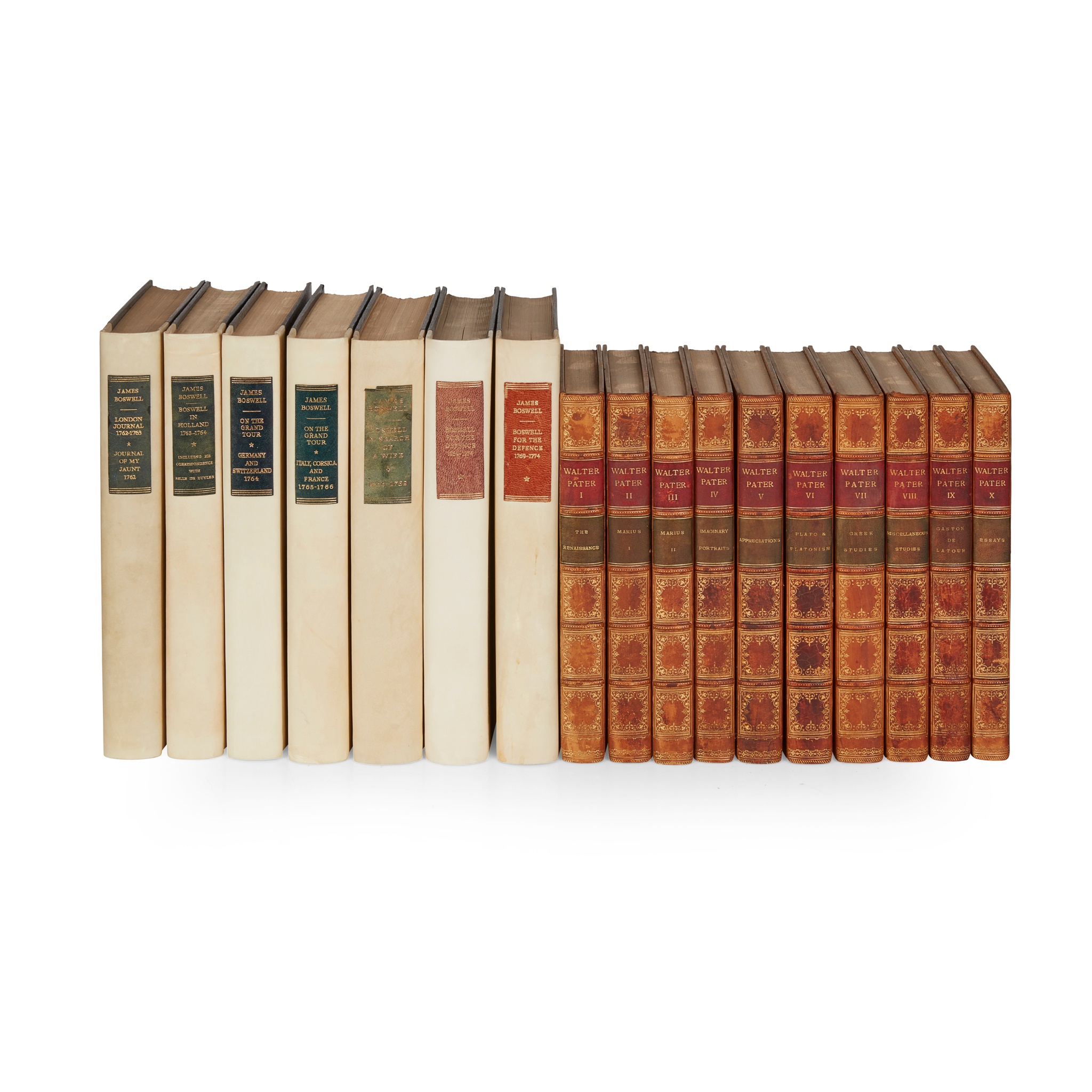 Boswell, James and Walter Pater