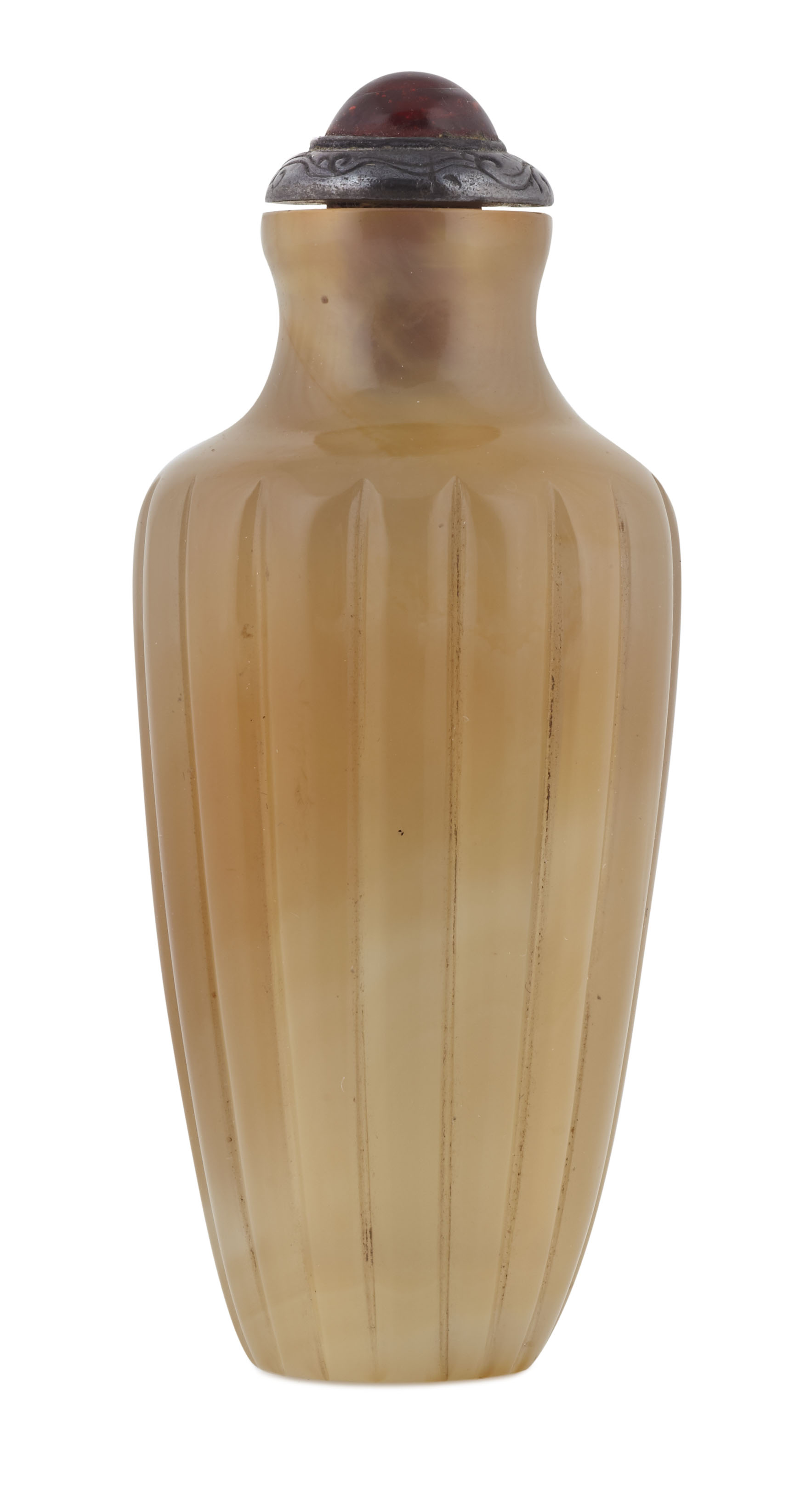 CHINESE AGATE SNUFF BOTTLE