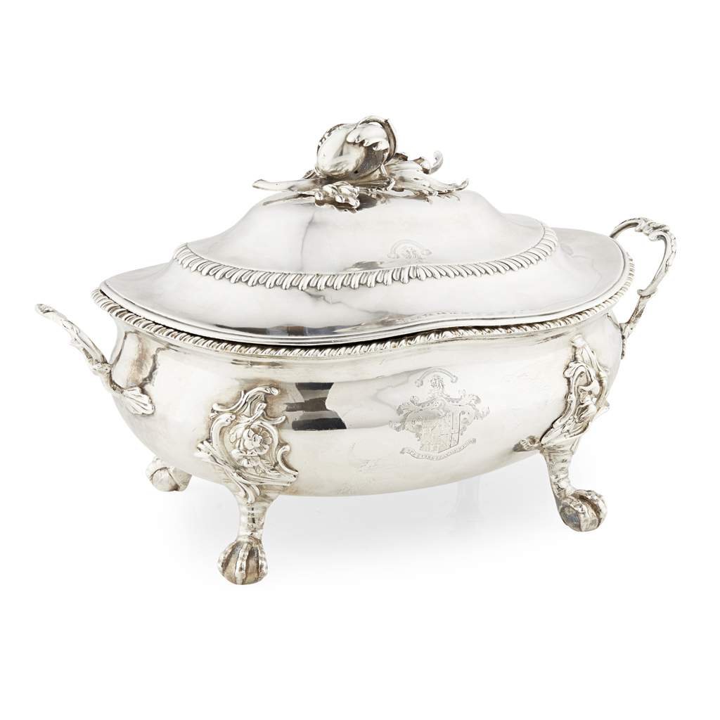 A George III soup tureen and cover
