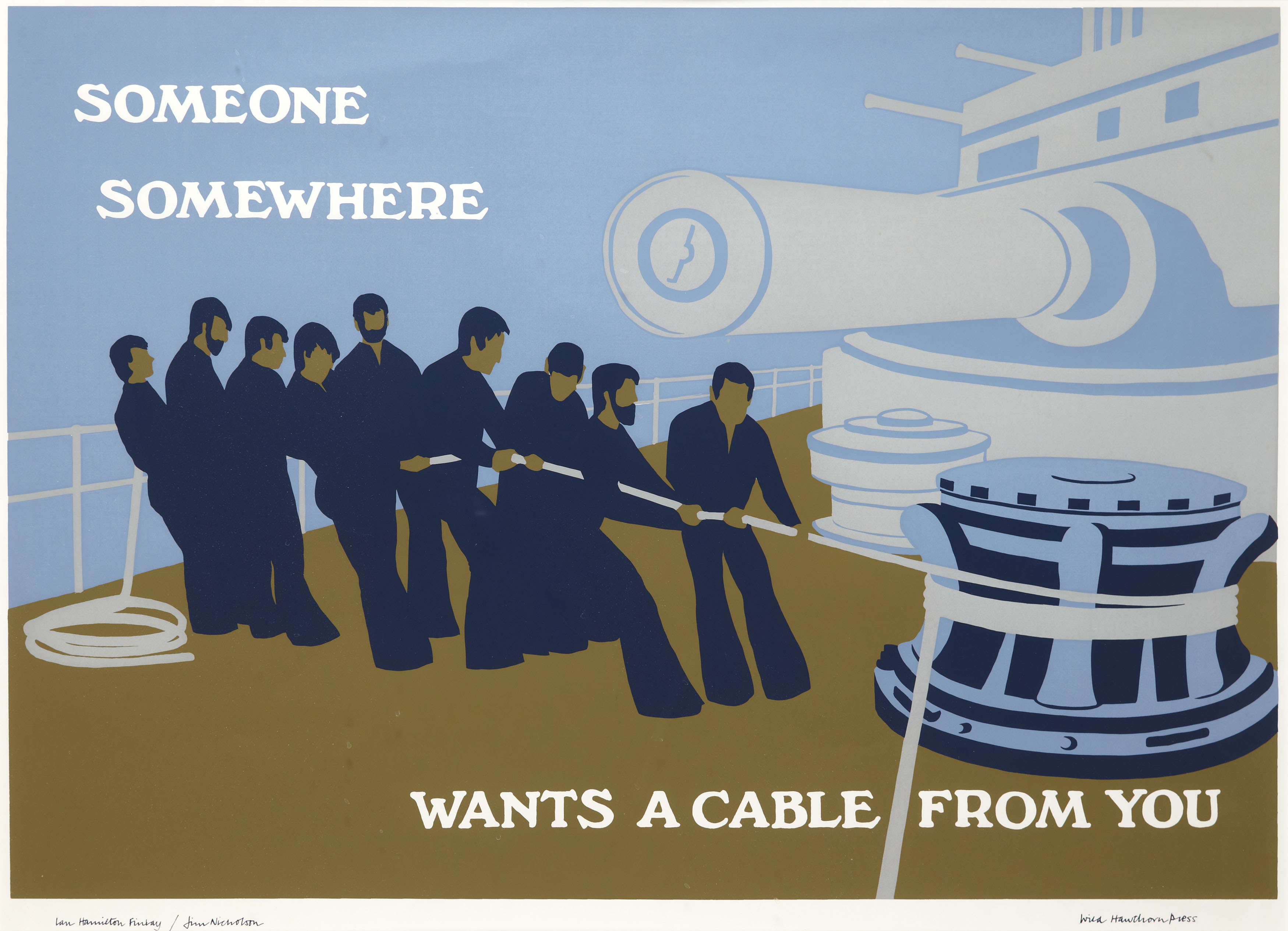 IAN HAMILTON FINLAY (SCOTTISH 1925-2006)