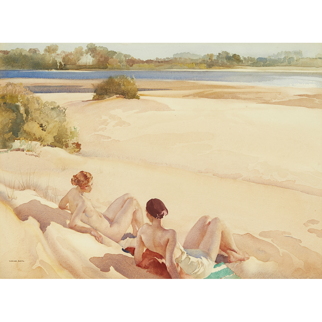 SIR WILLIAM RUSSELL FLINT P.R.A., P.R.W.S., R.S.W., R.O.I., R.E. (SCOTTISH 1880-1969)