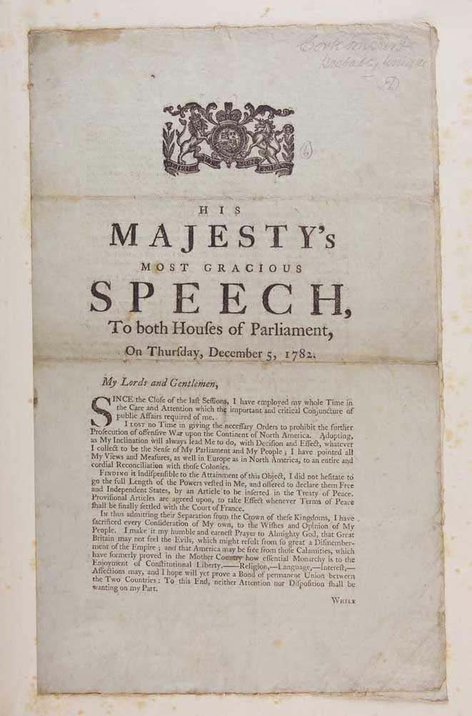 GEORGE III Declaration of Independence