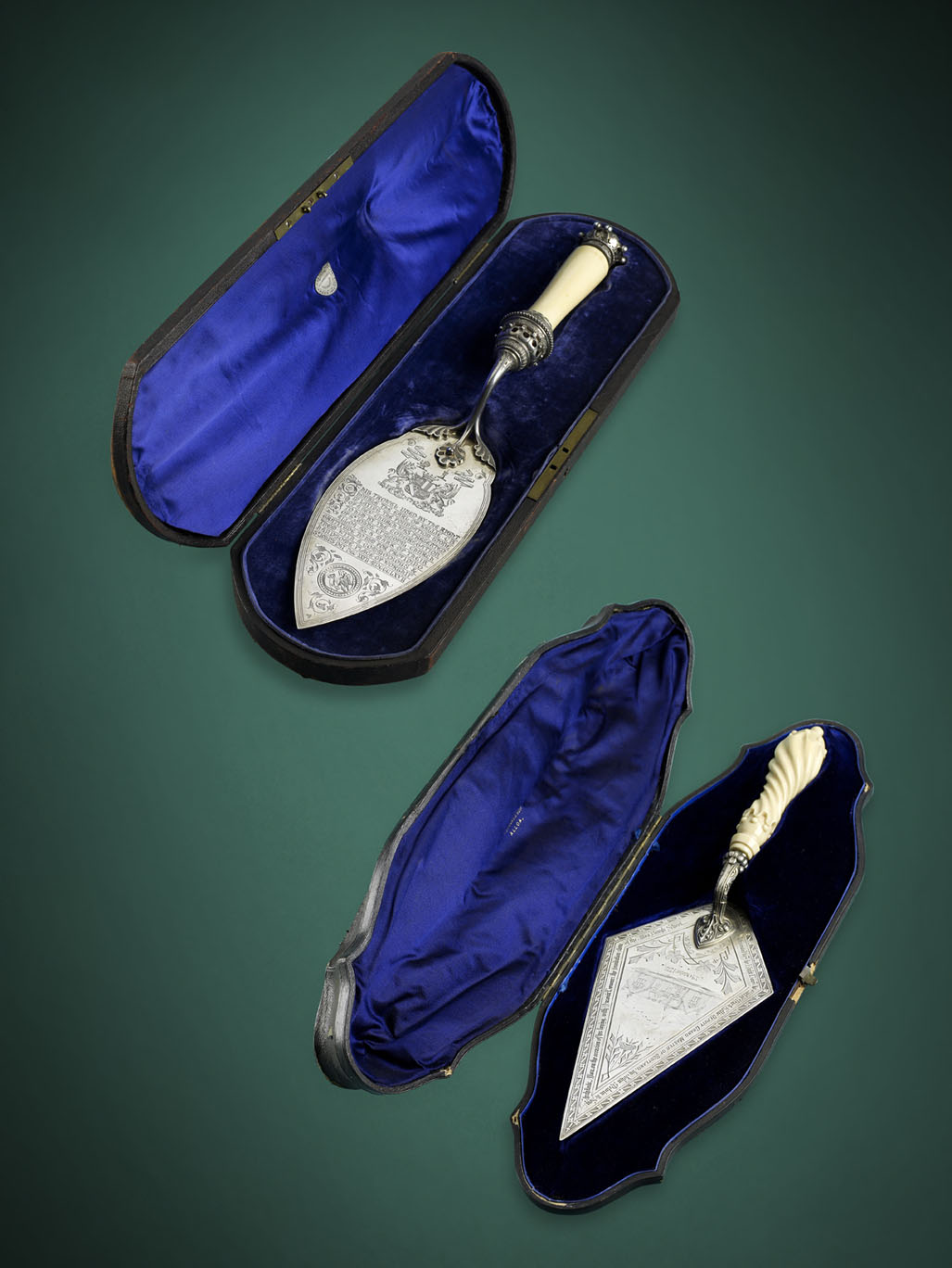 A Victorian presentation trowel