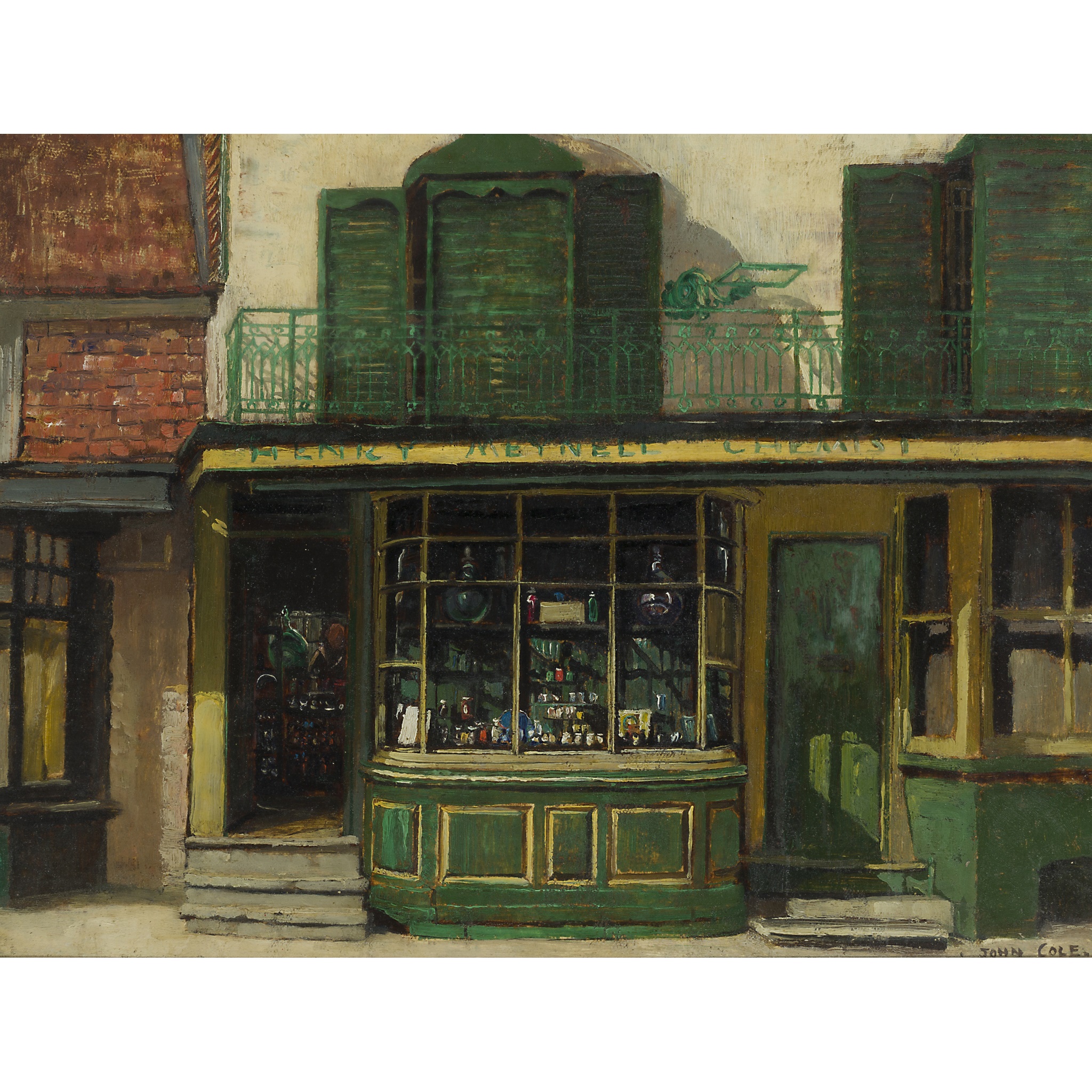 JOHN COLE R.B.A., R.O.I. (BRITISH 1903-1975)