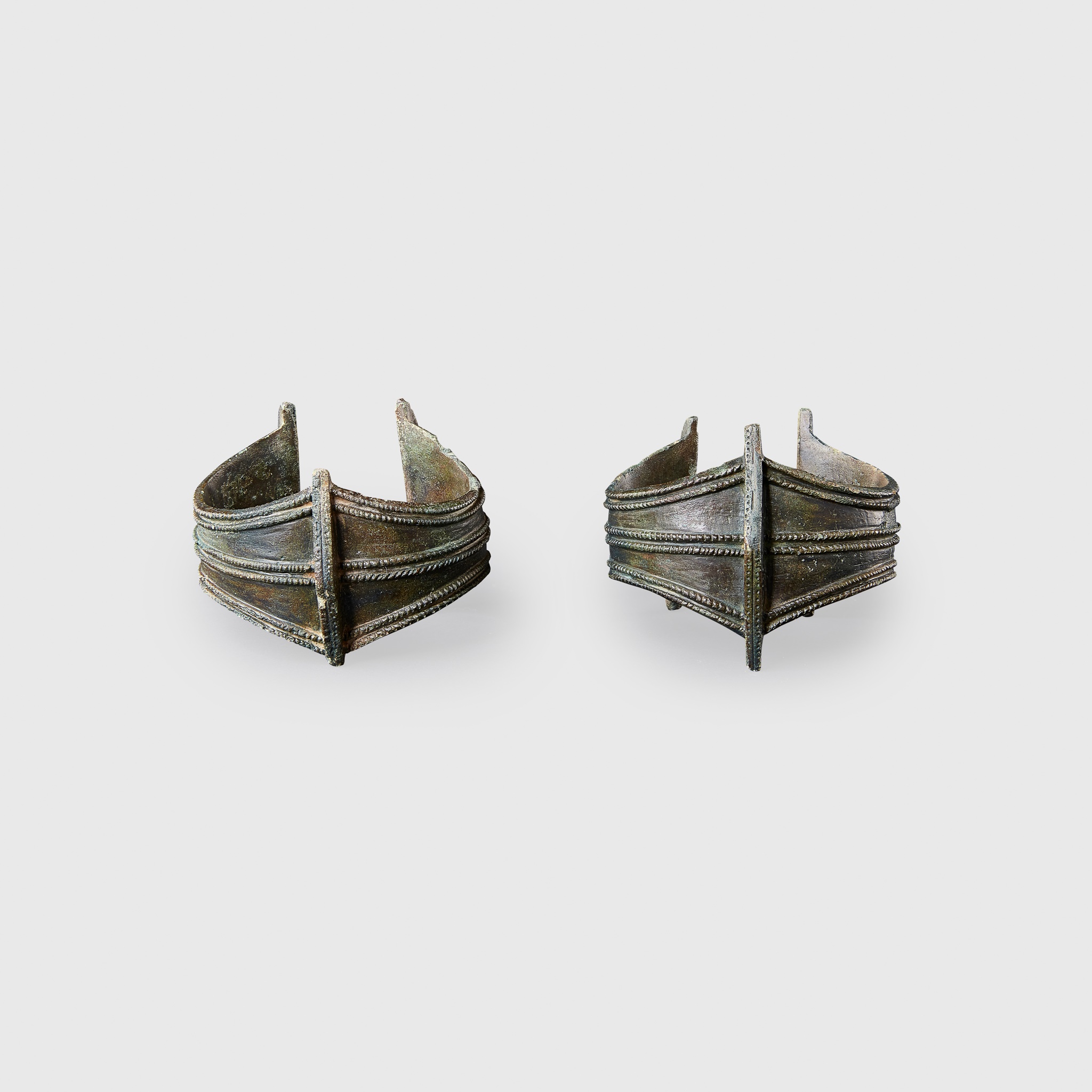 PAIR OF IRON AGE BRACELETS