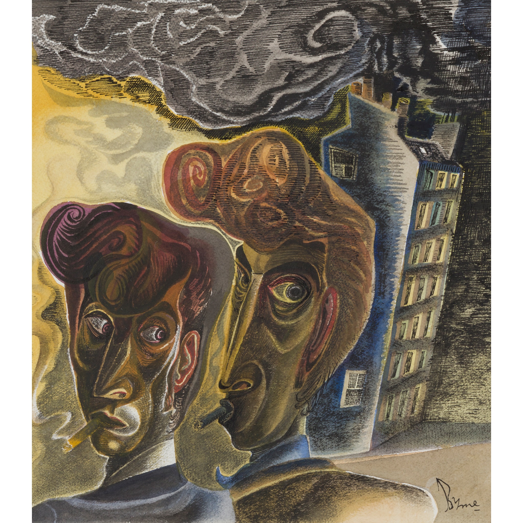 JOHN BYRNE R.S.A. (SCOTTISH 1940 - 2023)