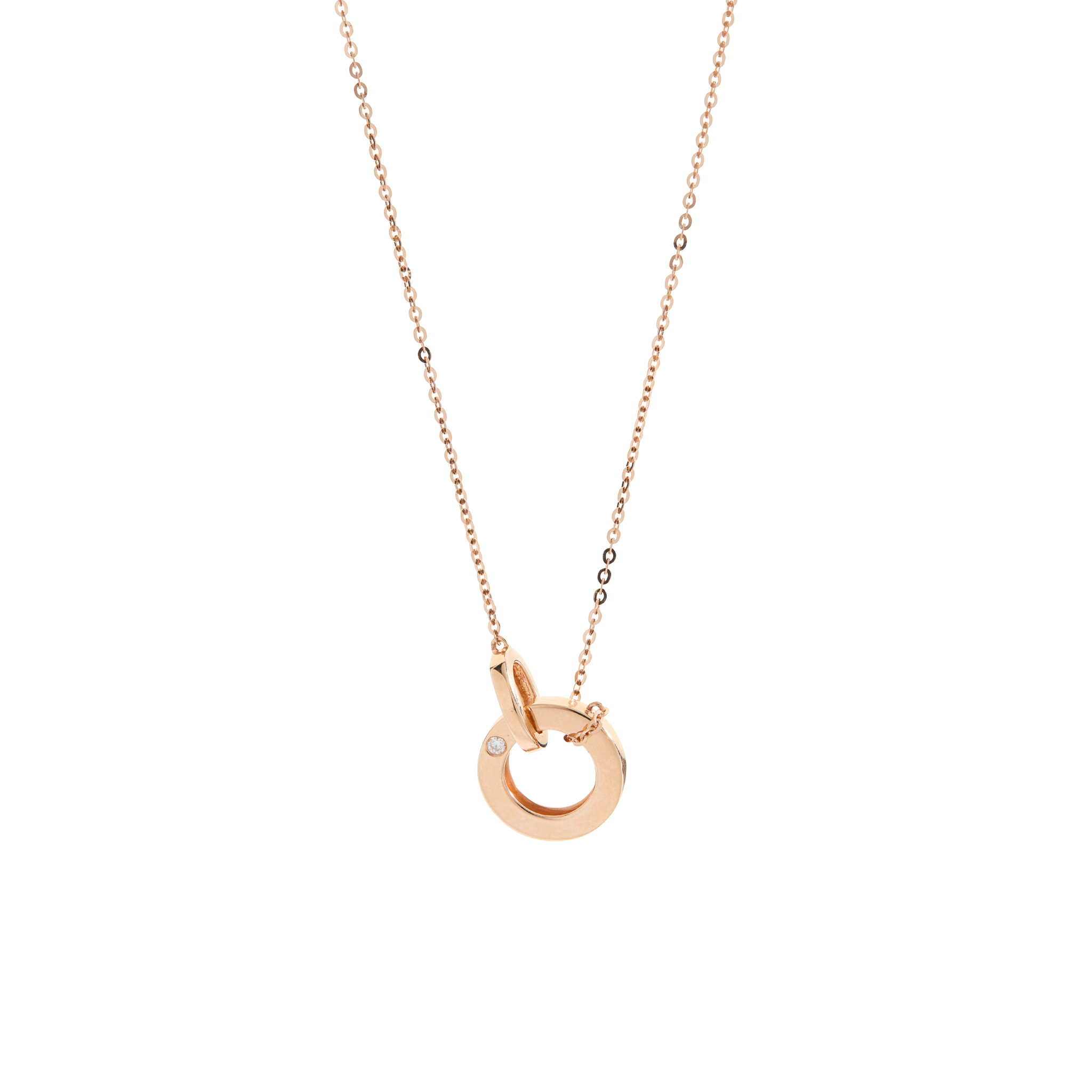 A diamond necklace