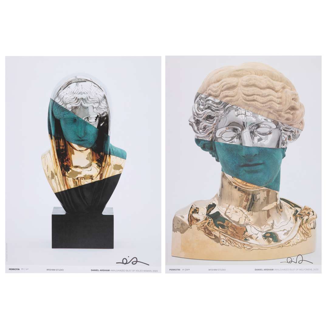 Past auction: DANIEL ARSHAM (AMERICAN B.1980) TWO POSTERS
