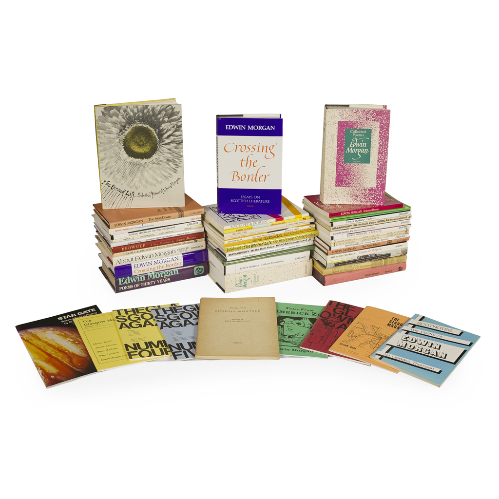 Morgan, Edwin, a large collection, including