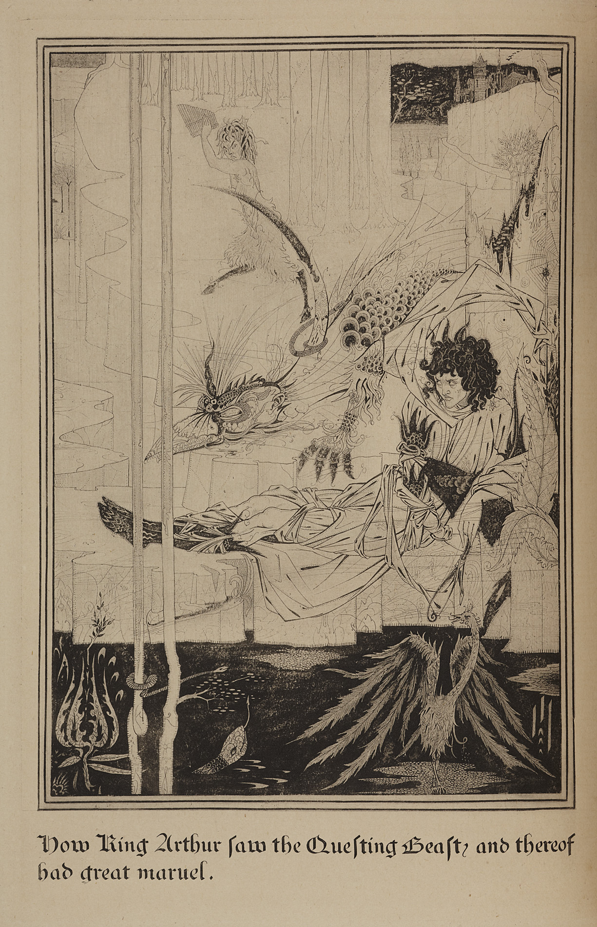 Beardsley, Aubrey - Malory, Sir Thomas
