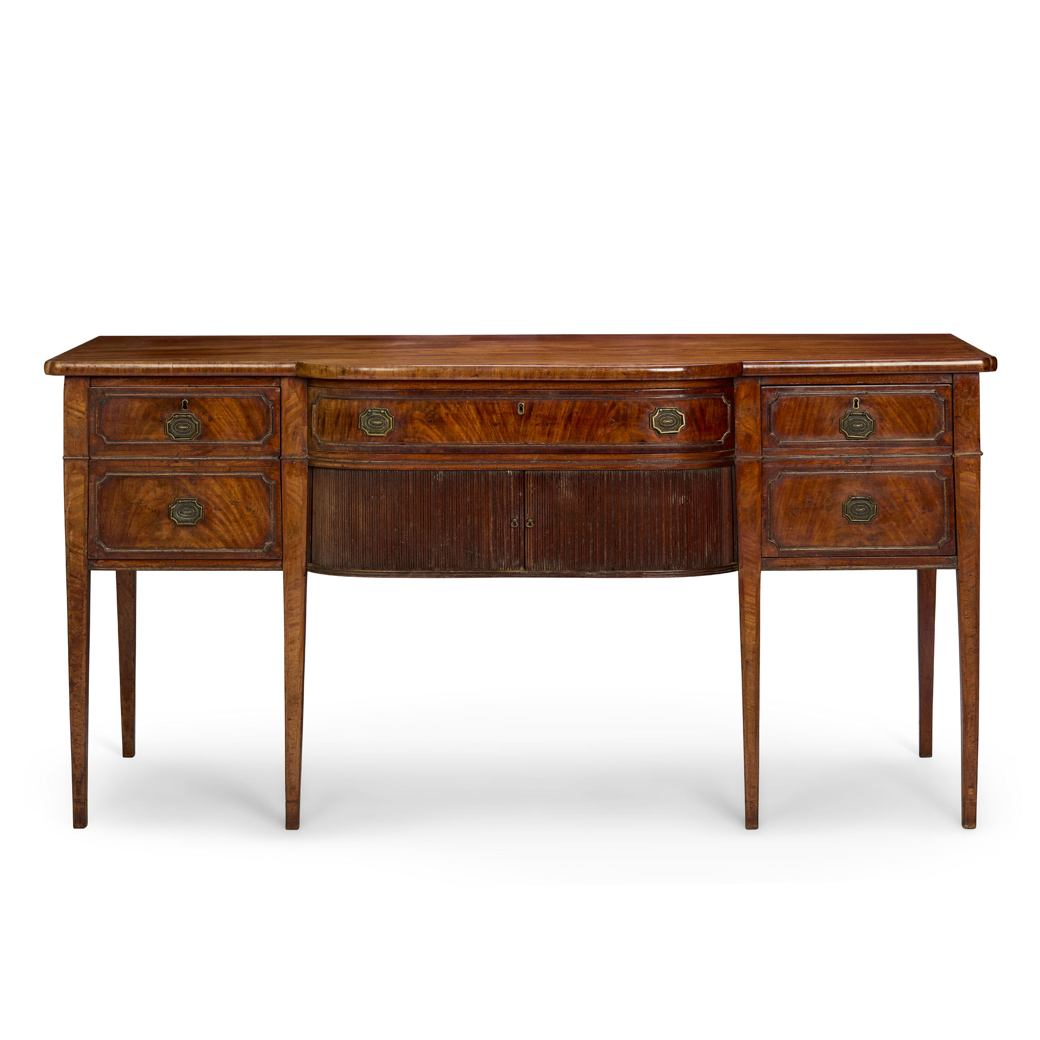 GEORGE III MAHOGANY SIDEBOARD