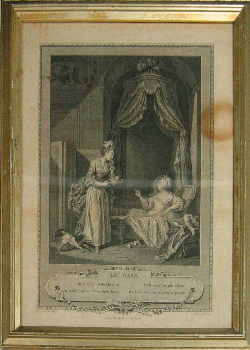 A set of late 19th century Parisian engravings