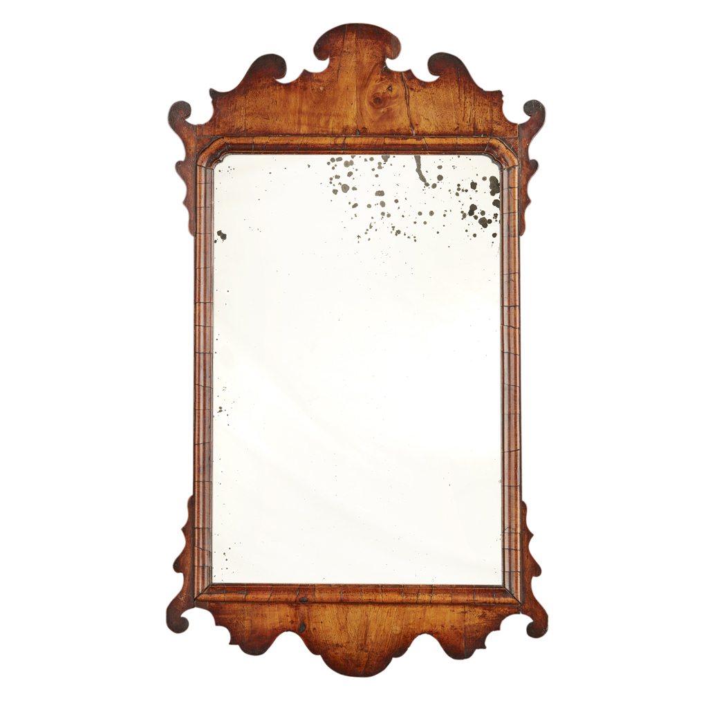 GEORGE I WALNUT MIRROR