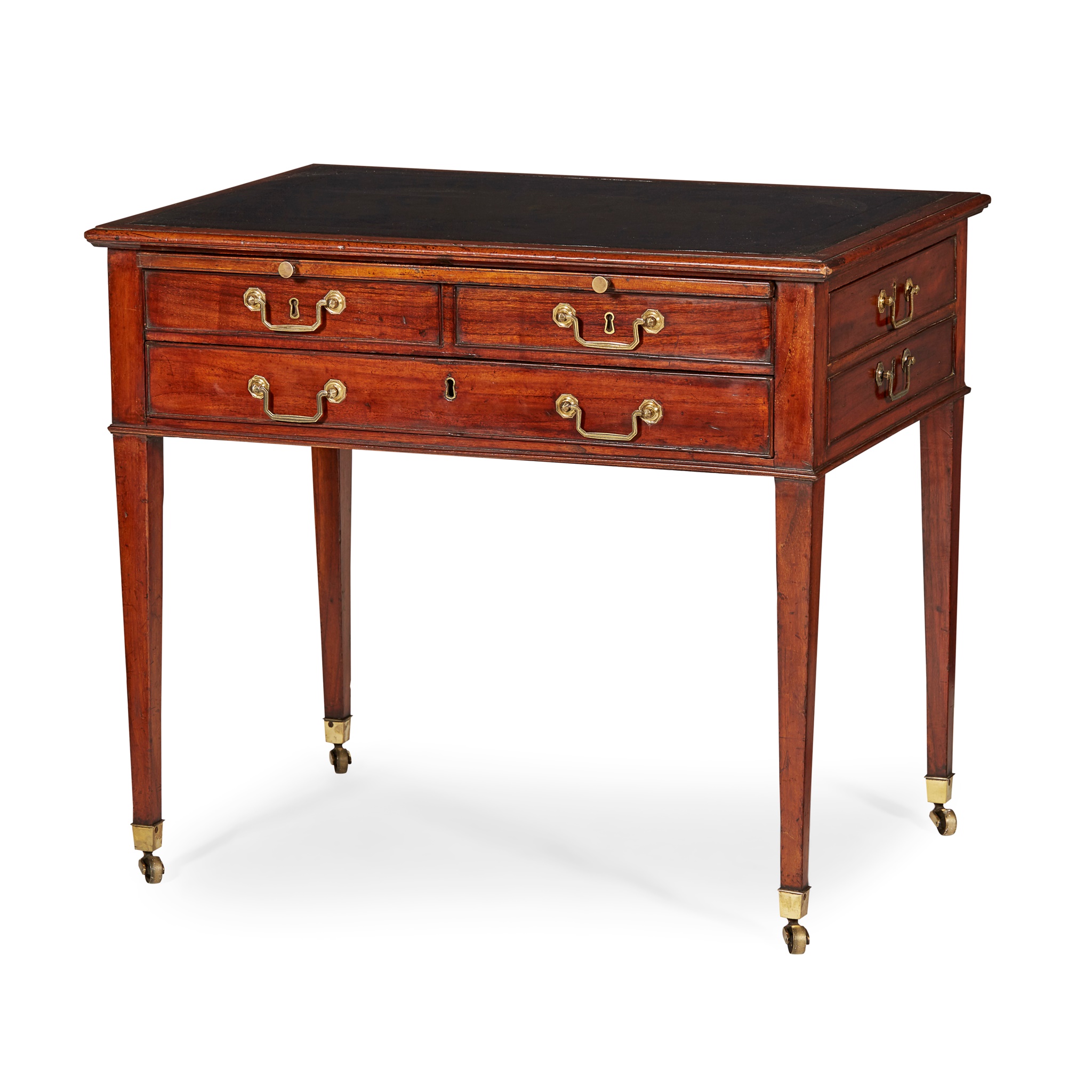SMALL GEORGE III MAHOGANY WRITING TABLE