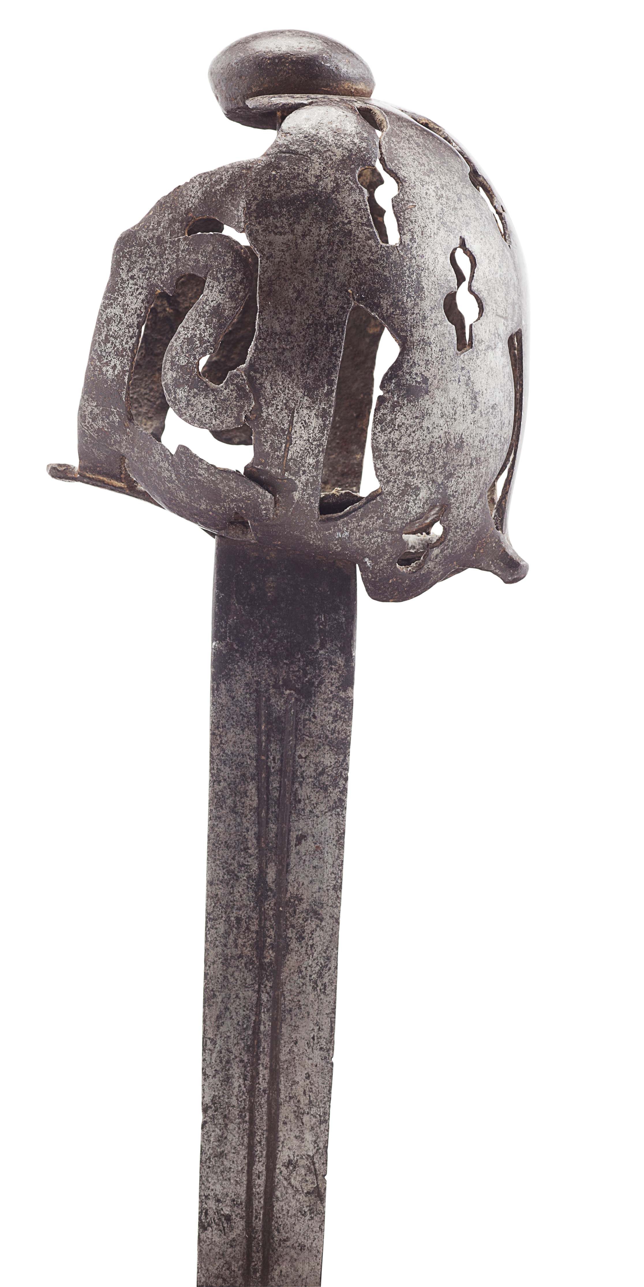 A Scottish ribbon hilted broadsword circa 1690