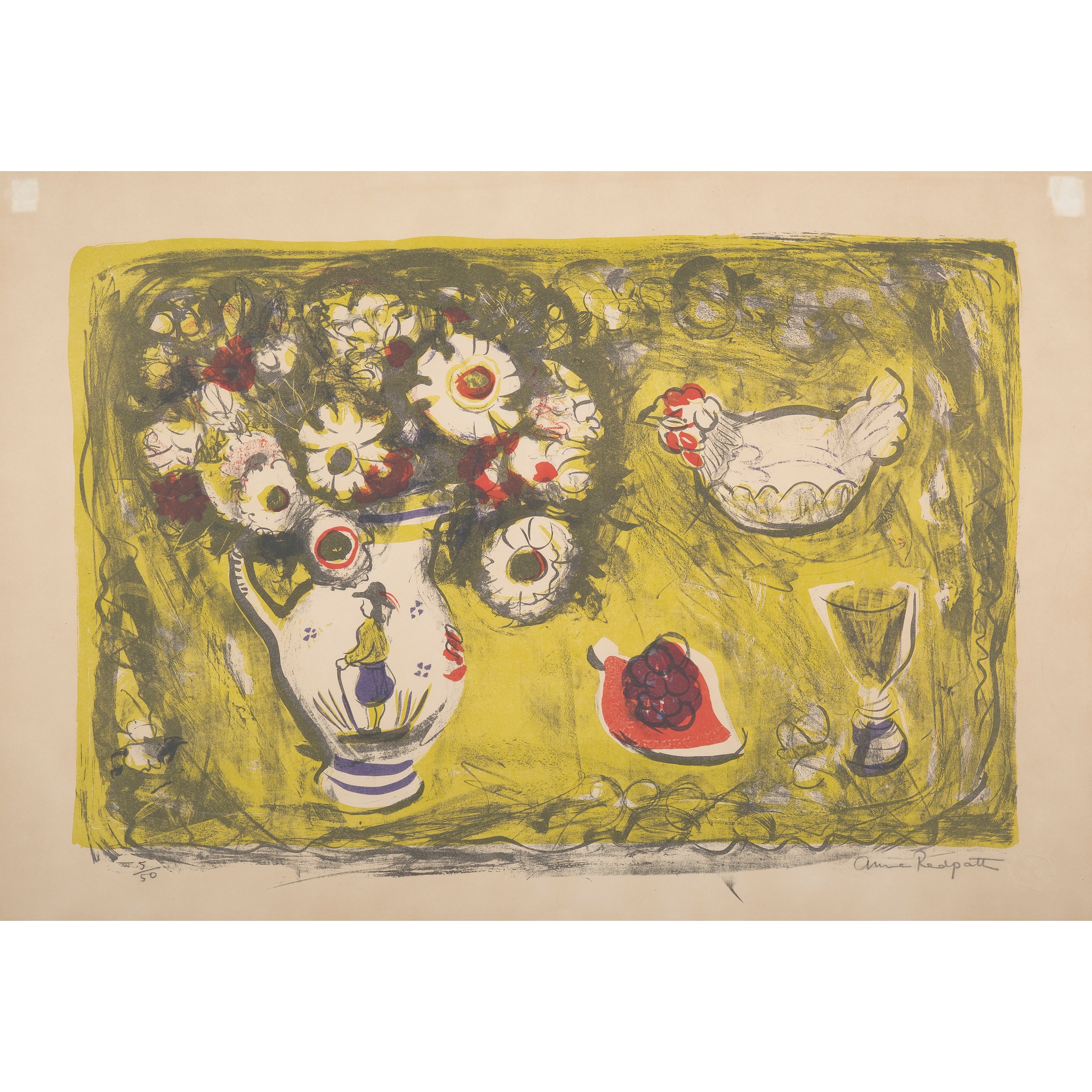 ANNE REDPATH O.B.E., R.S.A., A.R.A., L.L.D., A.R.W.S., R.O.I., R.B.A. (SCOTTISH 1895-1965)