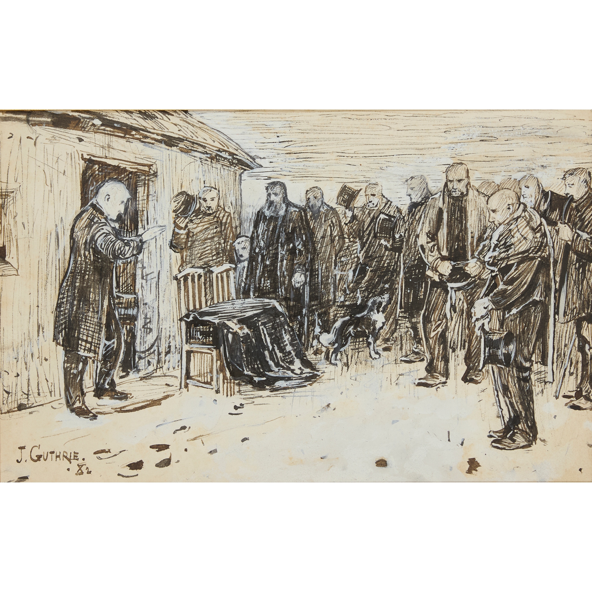 SIR JAMES GUTHRIE P.R.S.A., H.R.A., R.S.W., L.L.D. (SCOTTISH 1859-1930)