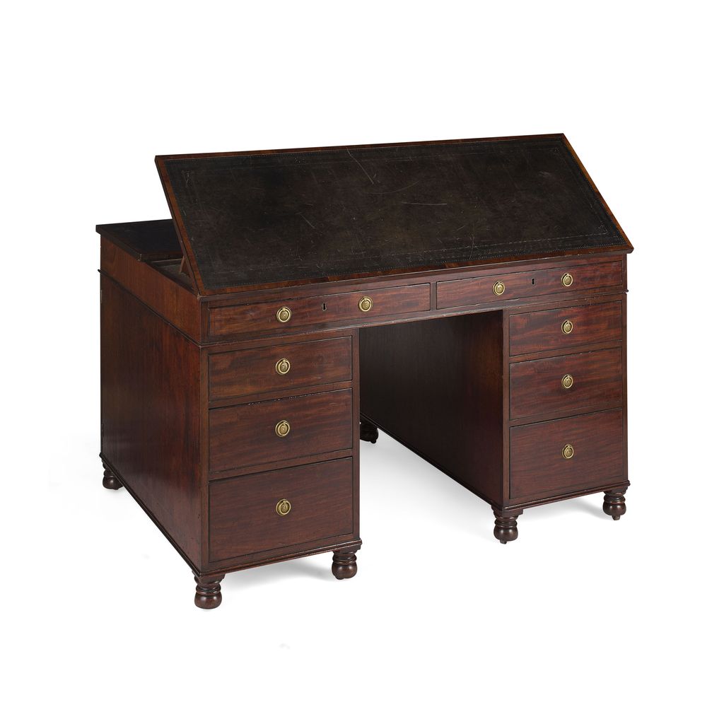 REGENCY PEDESTAL PARTNER'S DESK