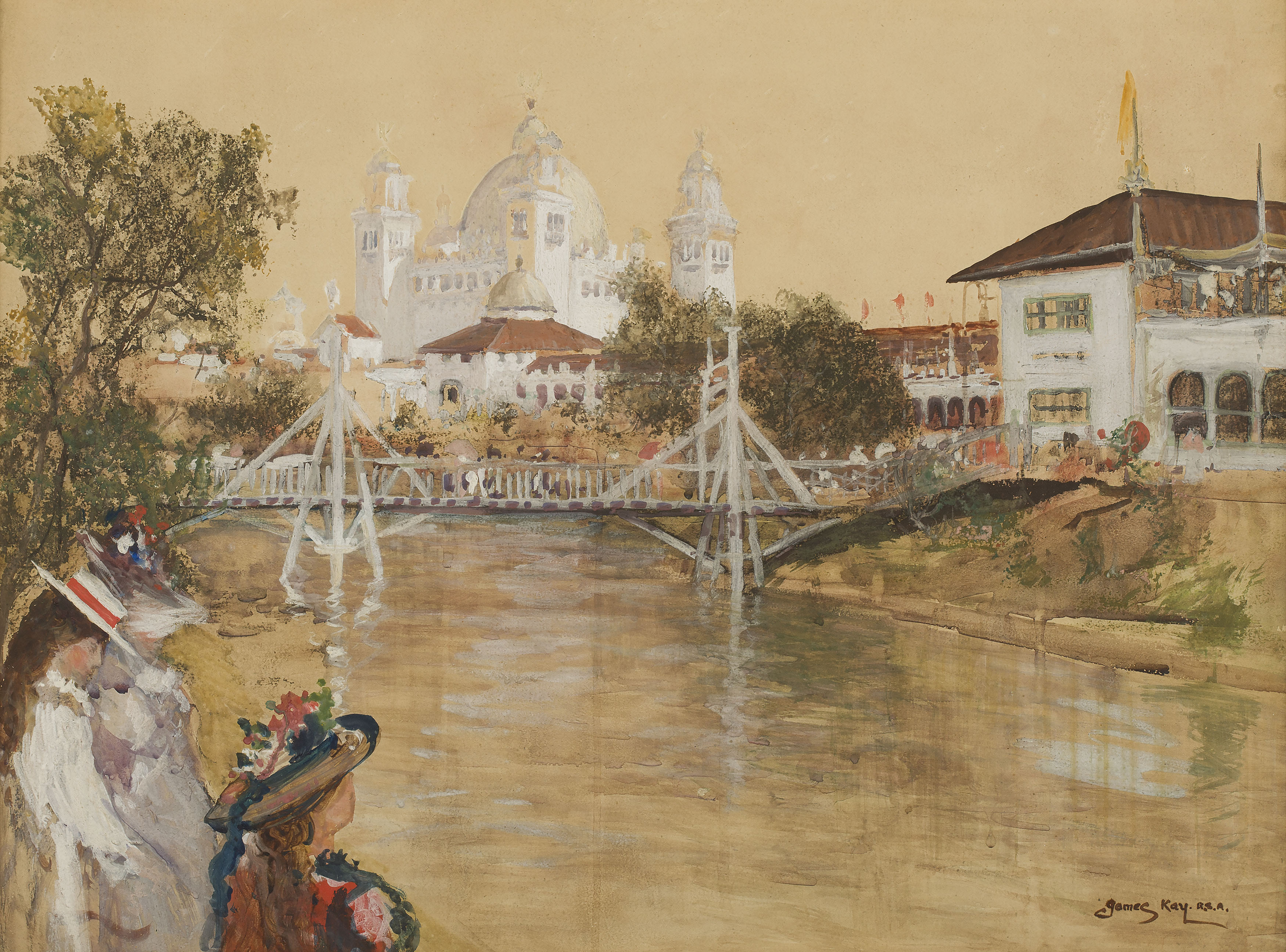 JAMES KAY R.S.A., R.S.W. (SCOTTISH 1858-1942)