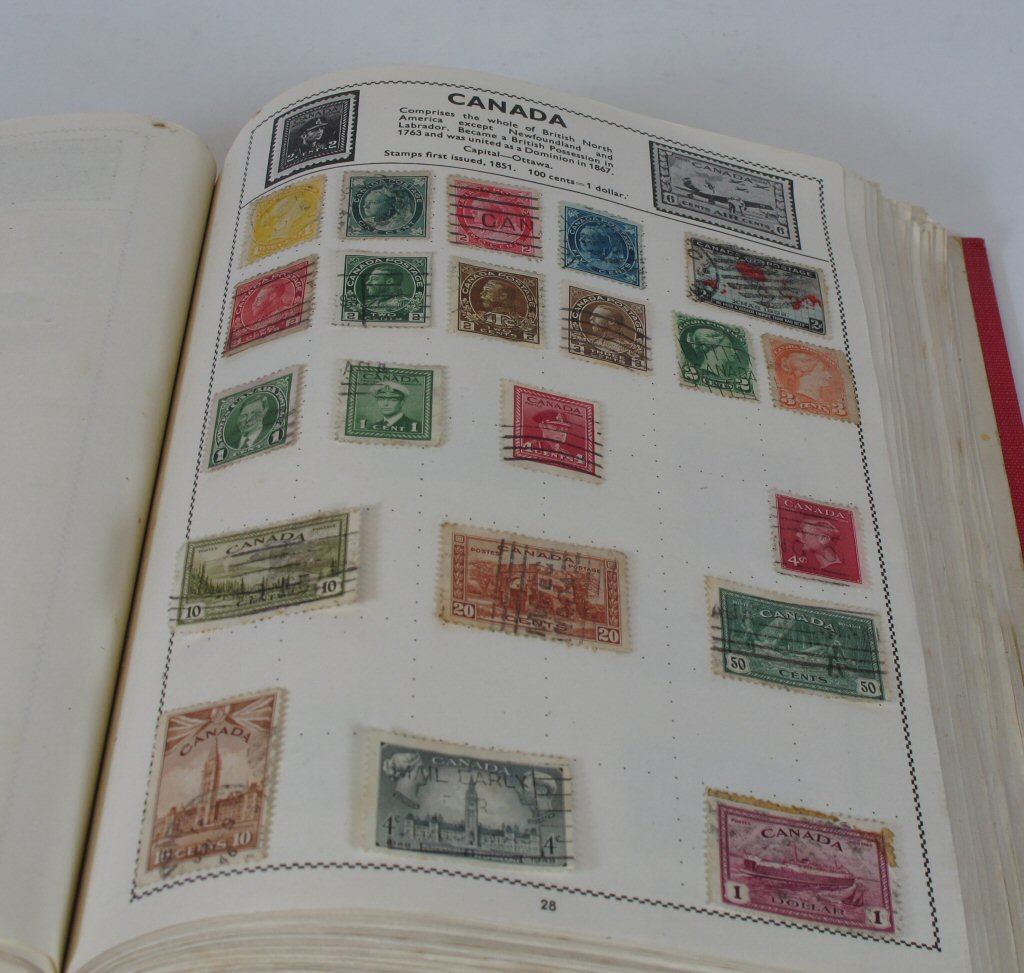 A large collection of early/ mid 20th century stamps and postcards