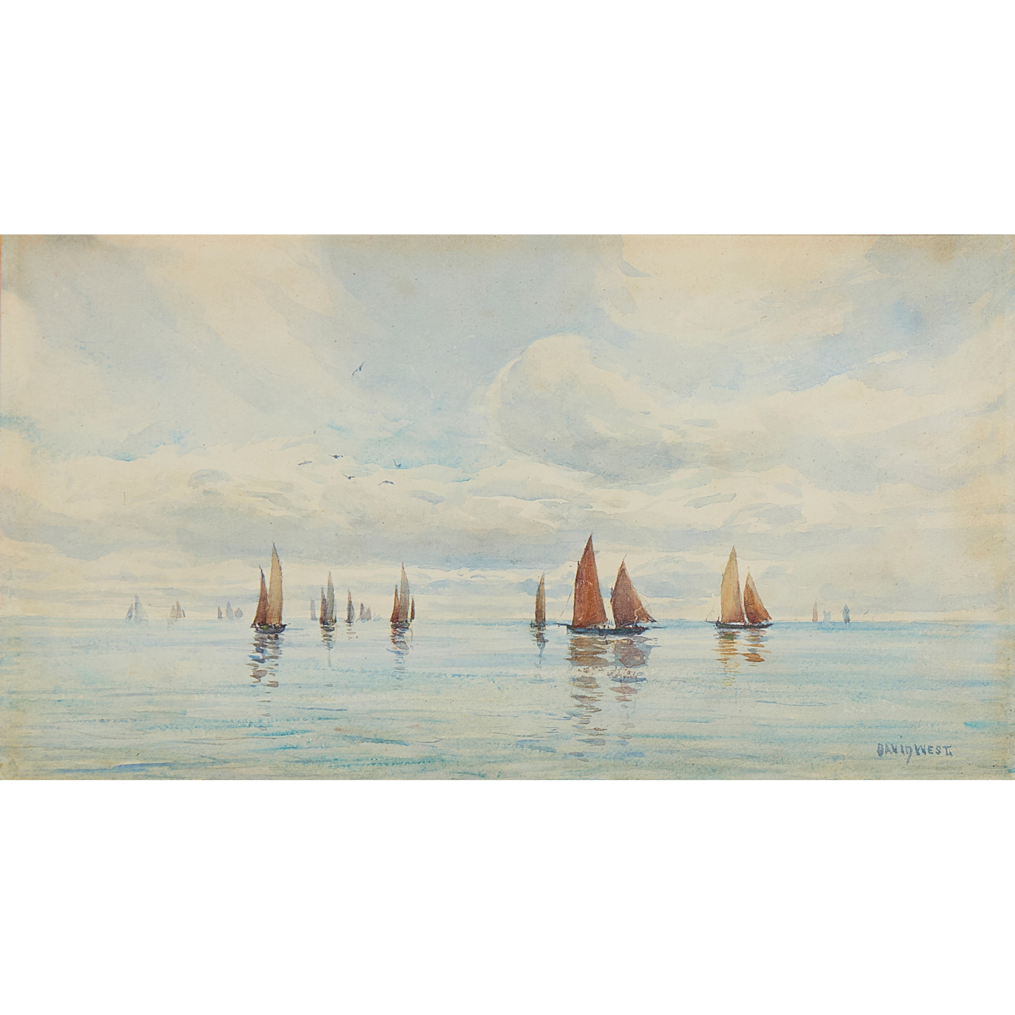 DAVID WEST R.S.W. (SCOTTISH 1868-1936)