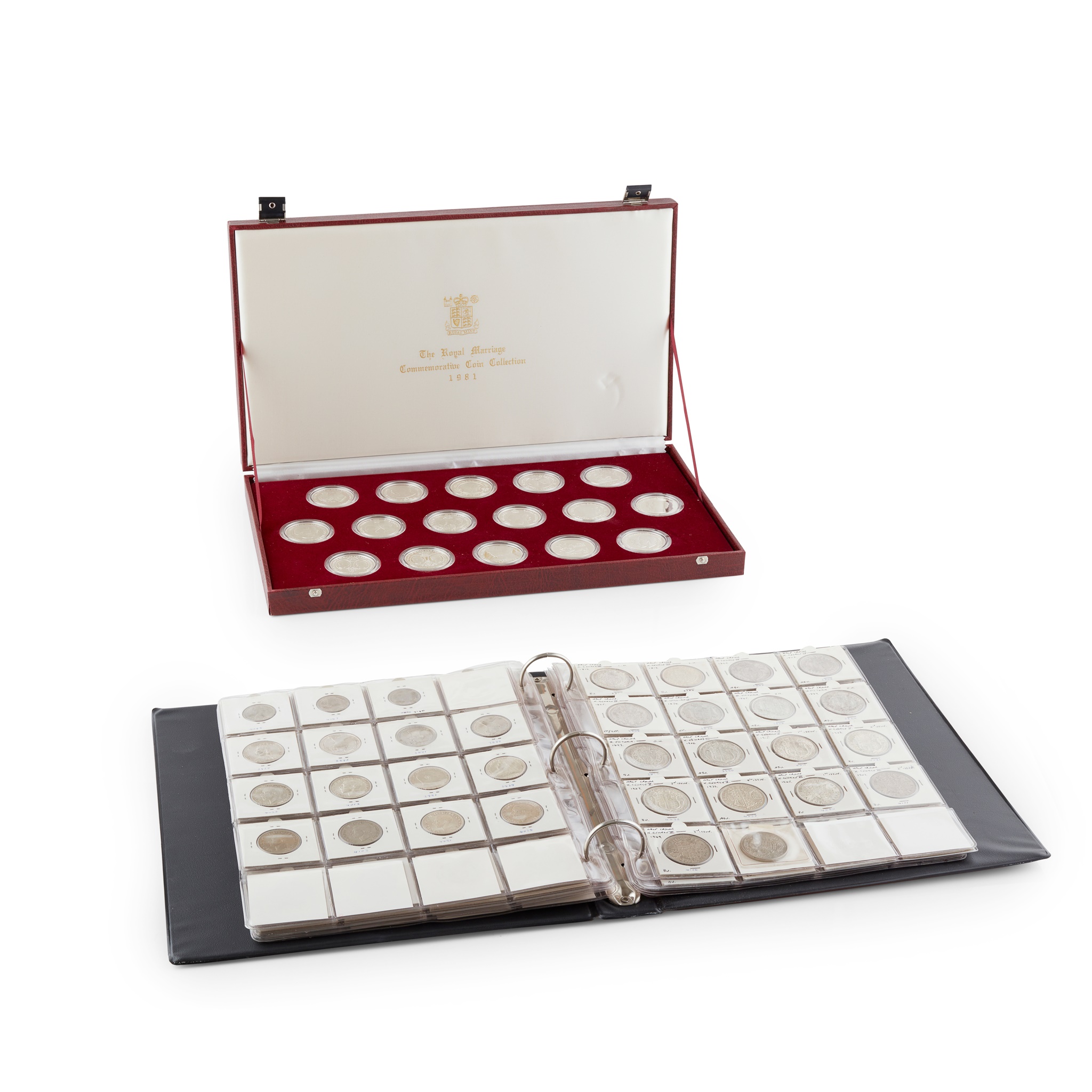 A collection of milled British coinage