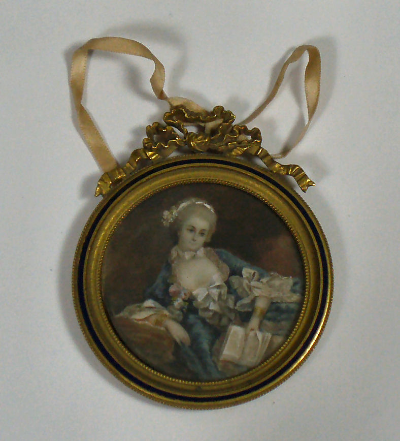 A 19th century French portrait miniature