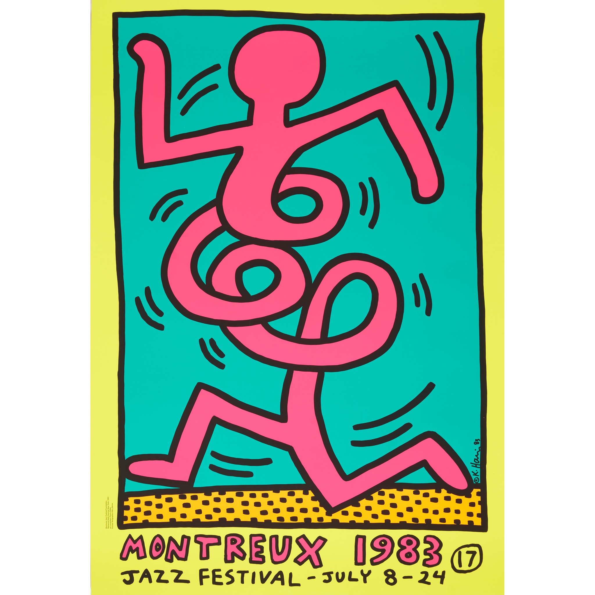 KEITH HARING (AMERICAN 1958-1990)