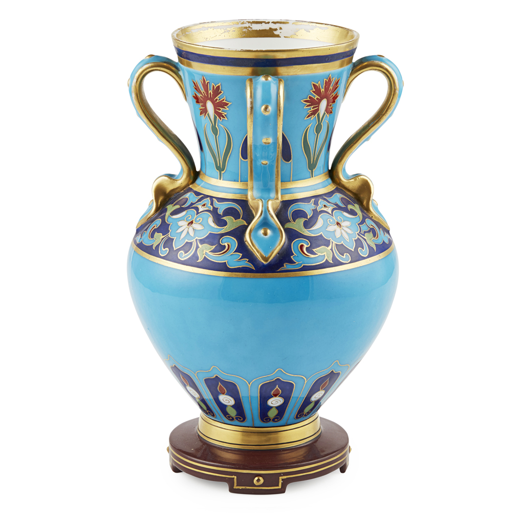 ATTRIBUTED TO CHRISTOPHER DRESSER FOR MINTON & CO.