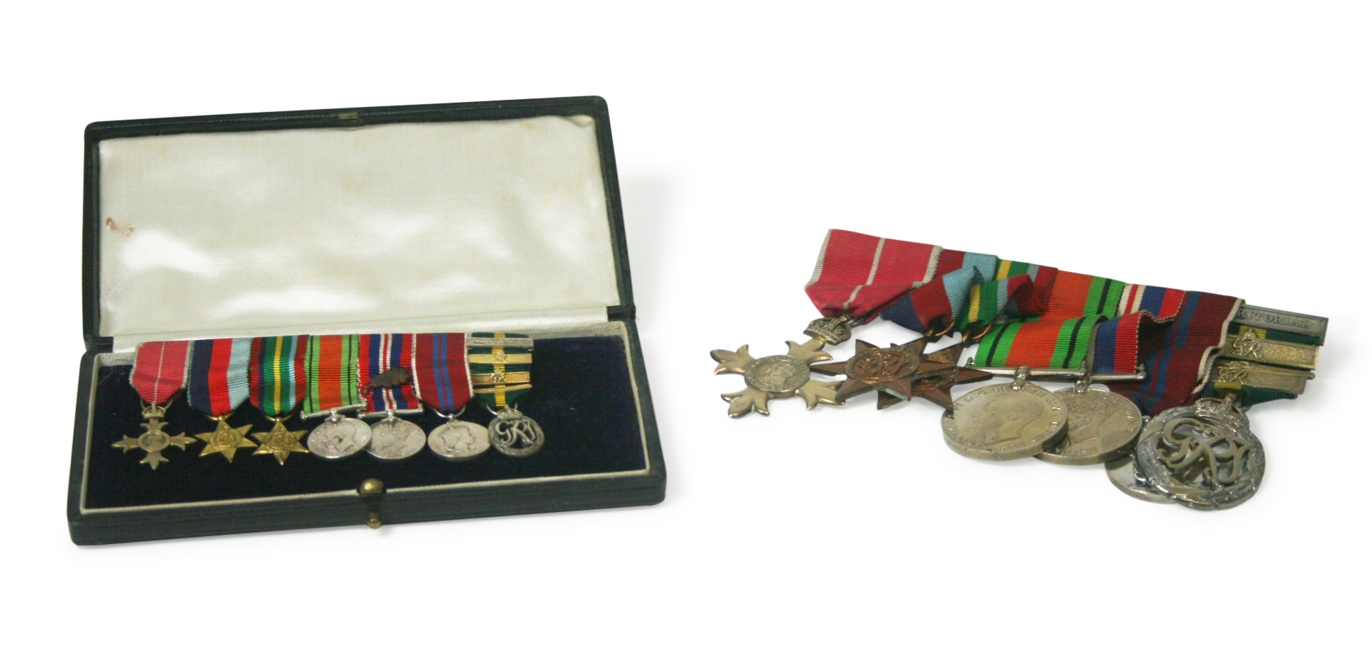 WWII GROUP OF SEVEN MEDALS