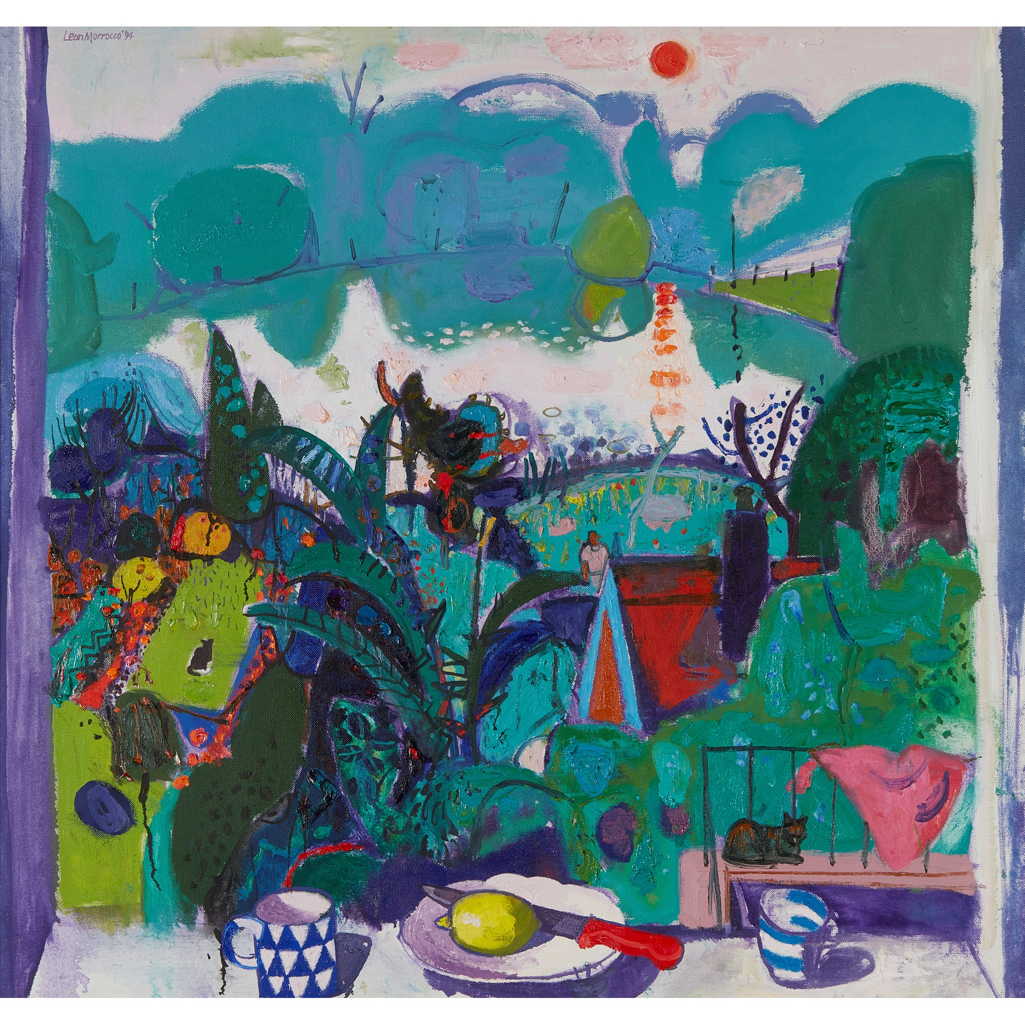 LEON MORROCCO A.R.S.A (SCOTTISH B.1942)