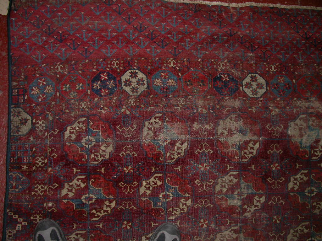 A Tekke Turkoman carpet,