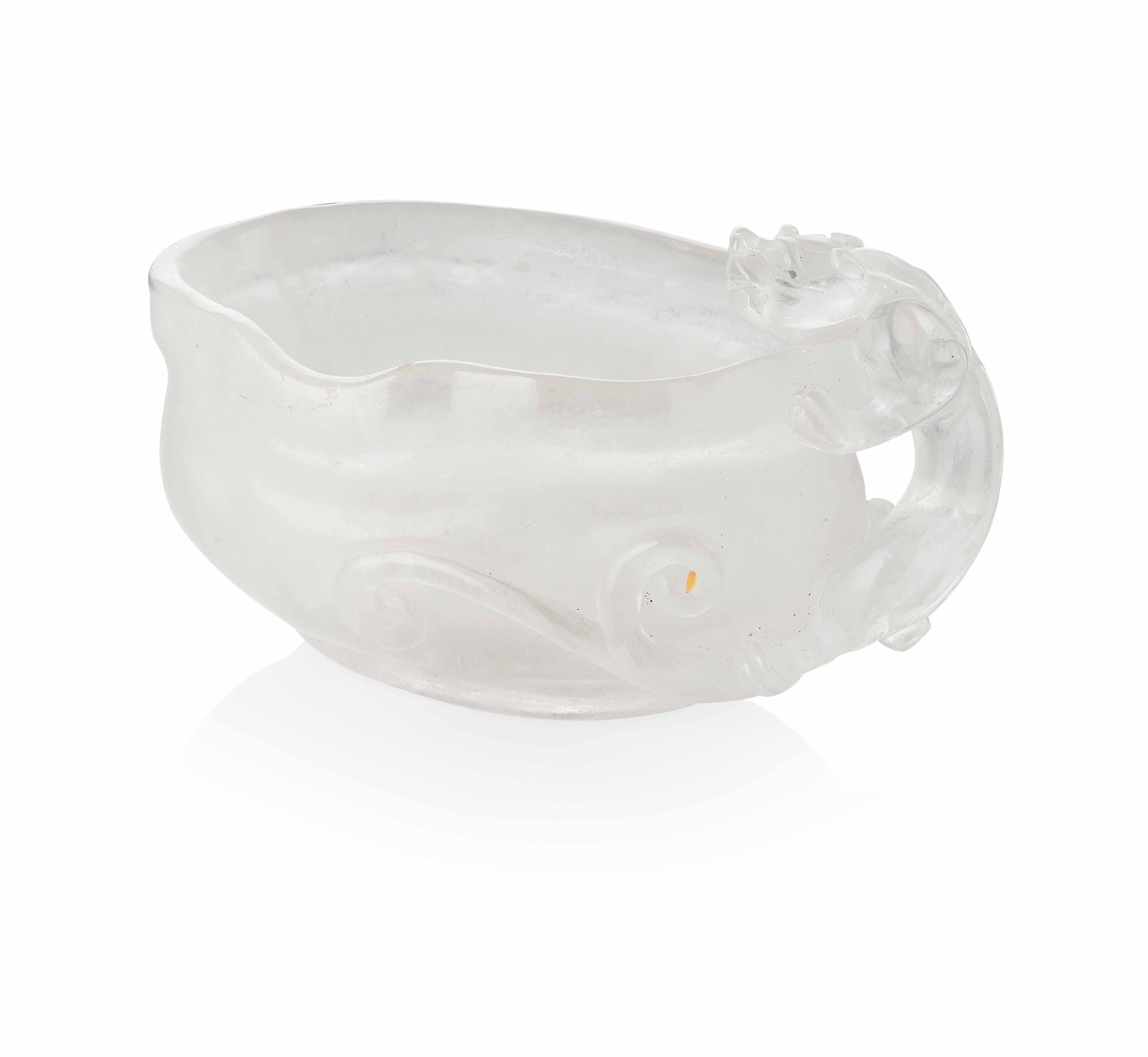 ROCK CRYSTAL 'CHILONG' BRUSH WASHER