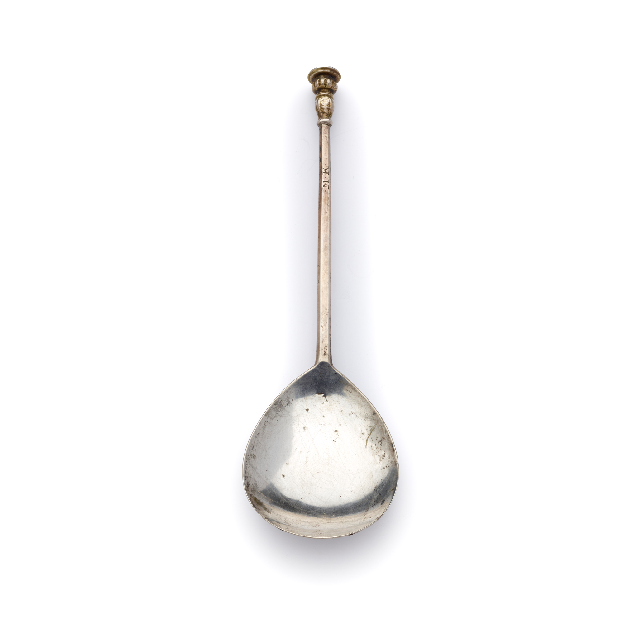 A 17TH CENTURY SEAL TOP SPOON