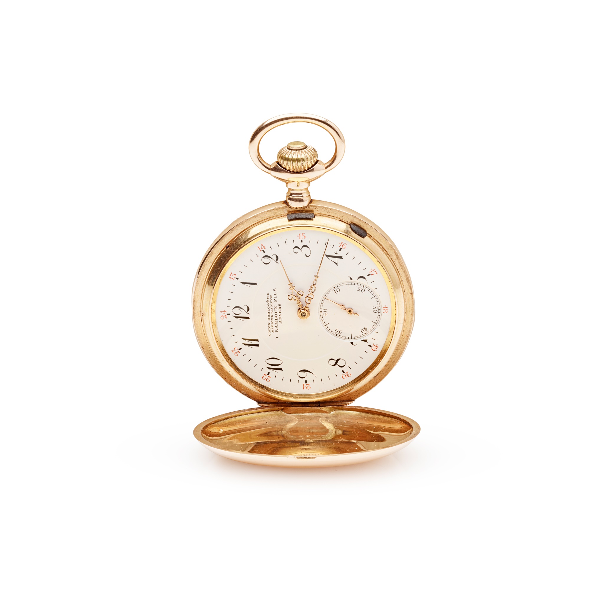 L. Ramboux et Fils: a gold pocket watch