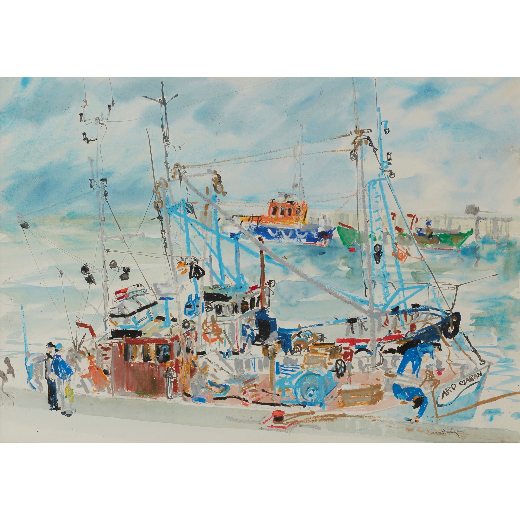 JAMES HARRIGAN (SCOTTISH B.1937)