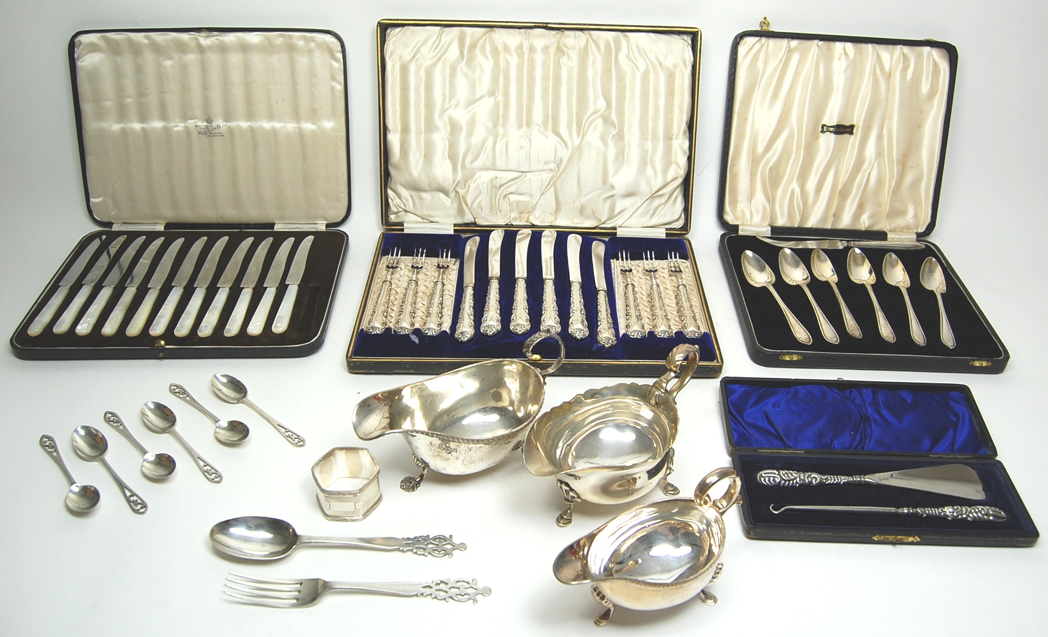 A collection of silver