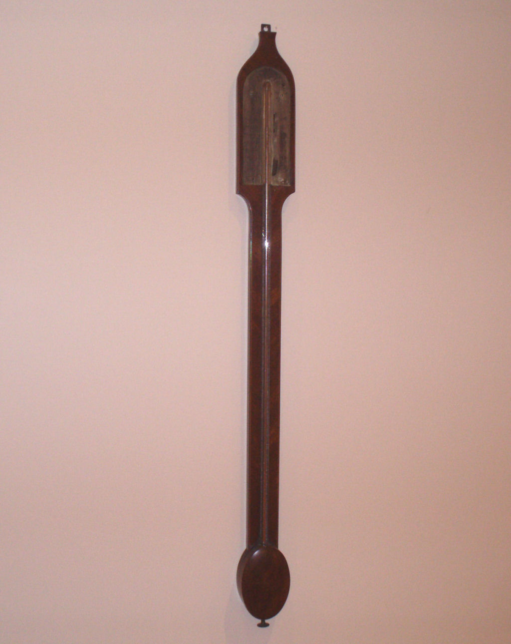 A 19th century mahogany stick barometer